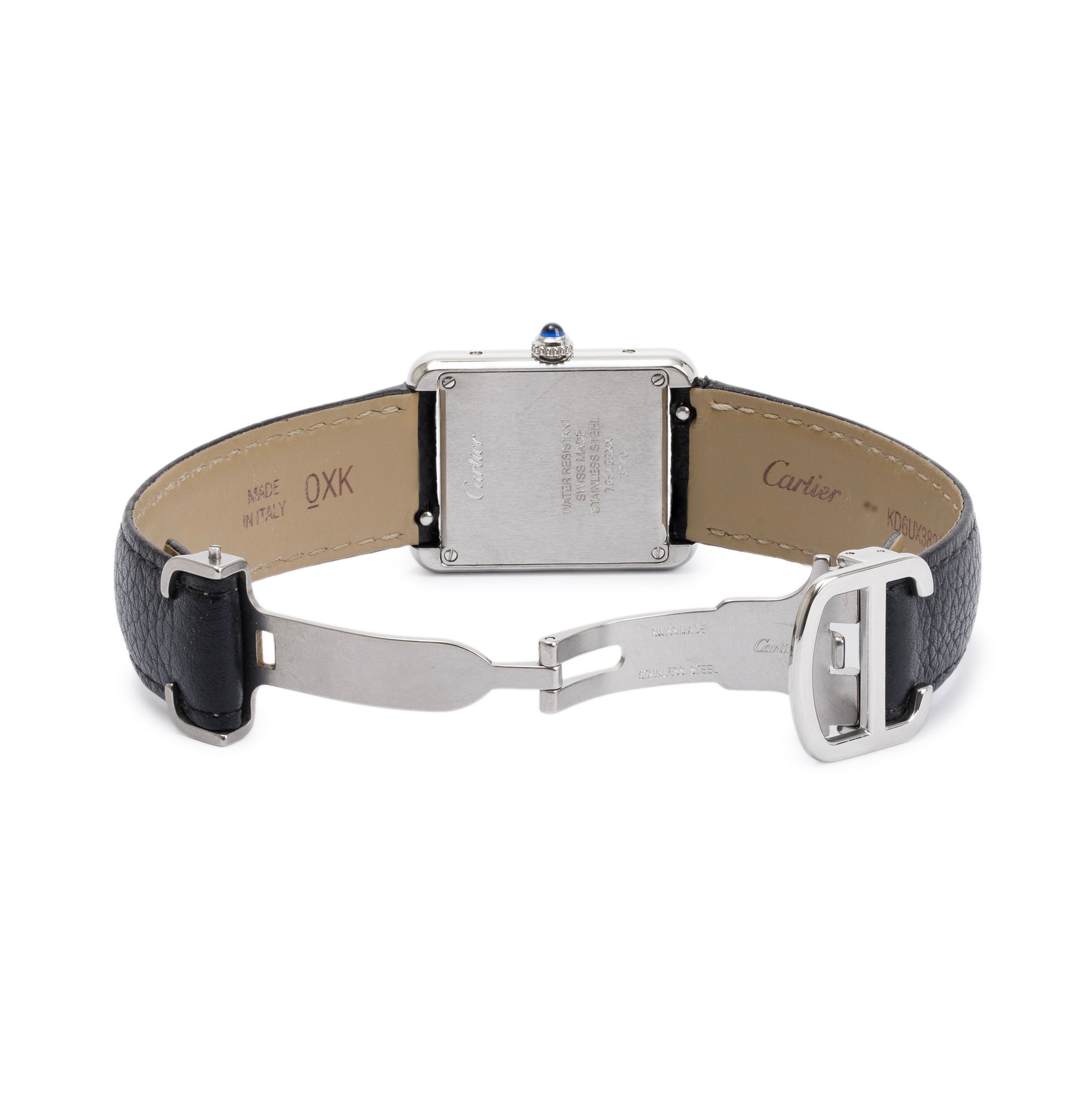 Cartier Stainless Steel Tank Solo Watch w/ Box & Papers