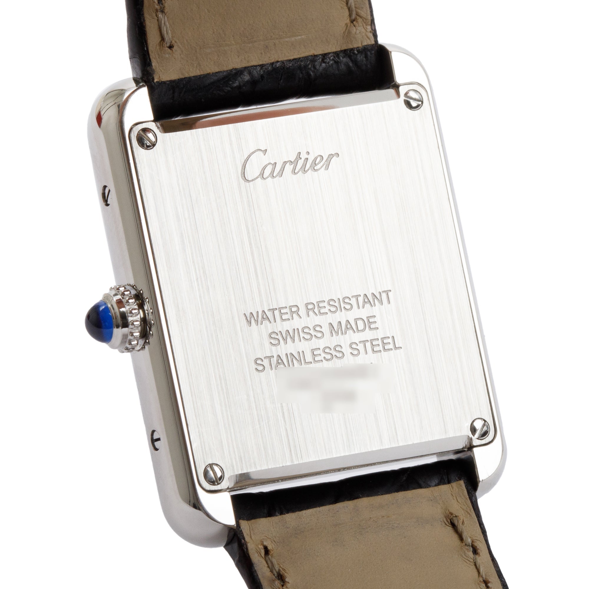 Cartier Stainless Steel Tank Solo Watch w/ Box & Papers