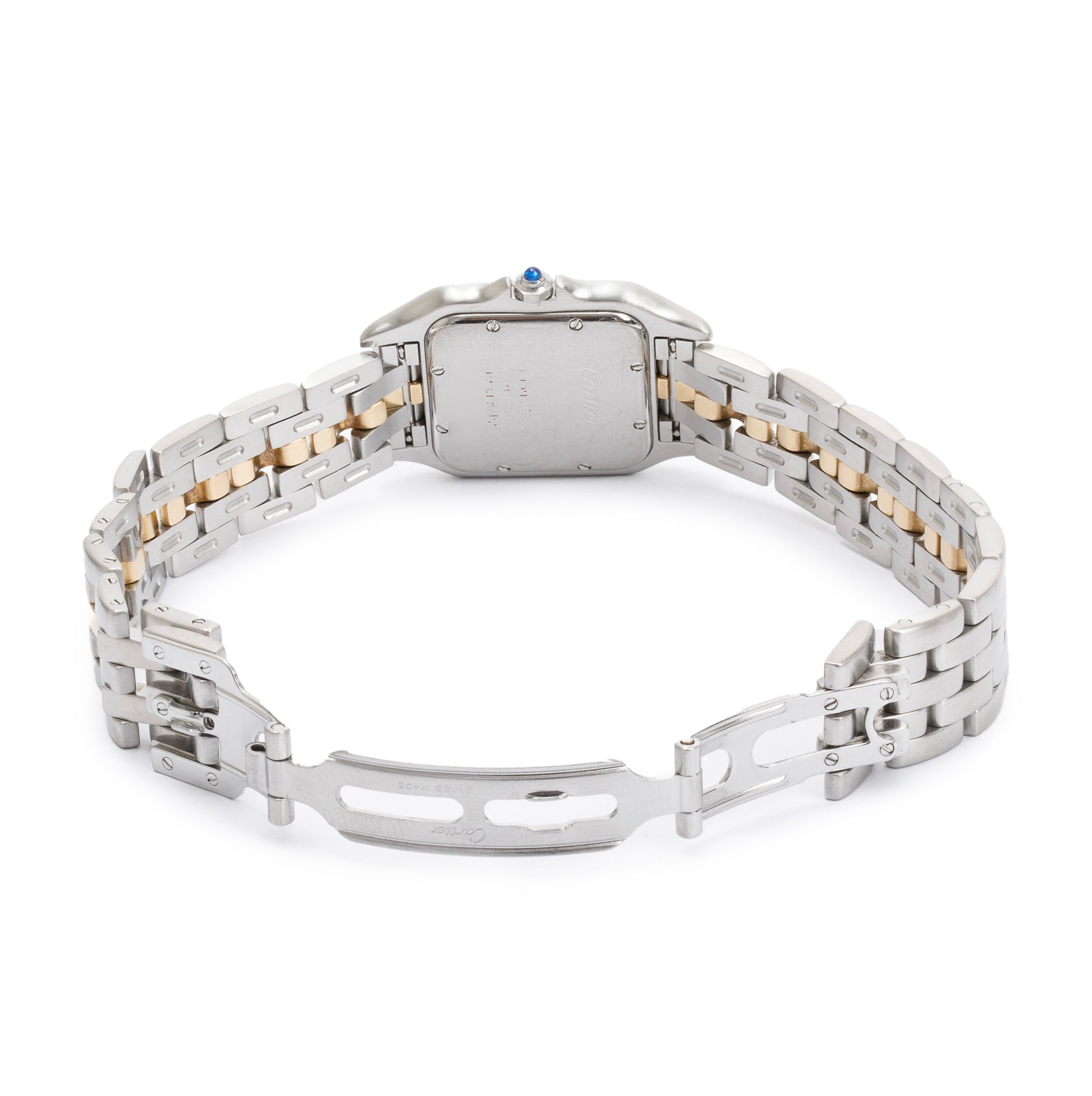 Cartier Steel & 18k Yellow Gold Panthere de Cartier Watch, Medium Model