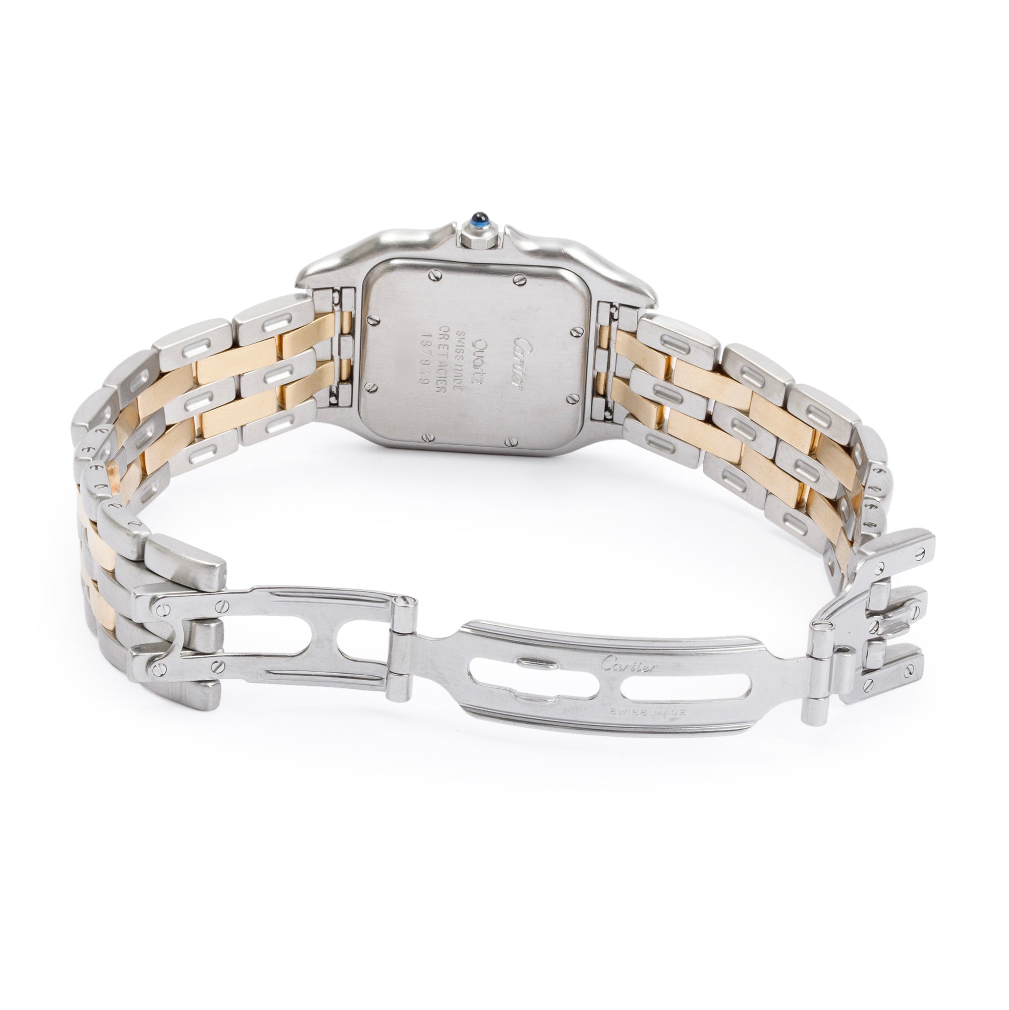 Cartier Steel & 18k Yellow Gold Panthere de Cartier Watch, Medium Model