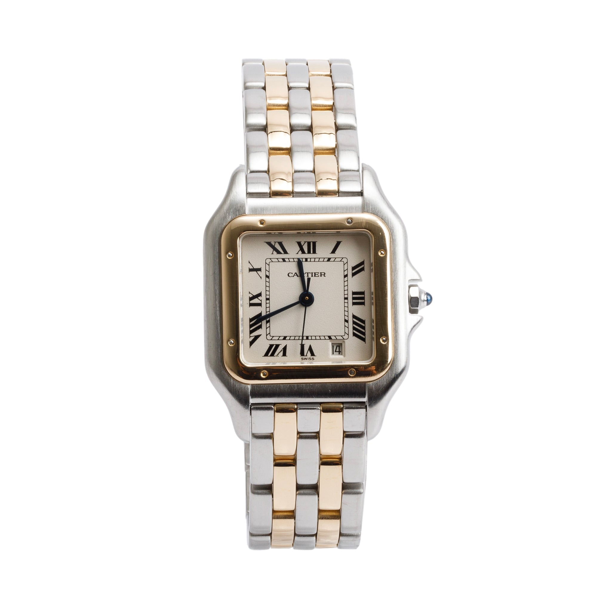 Cartier Steel & 18k Yellow Gold Panthere de Cartier Watch, Medium Model
