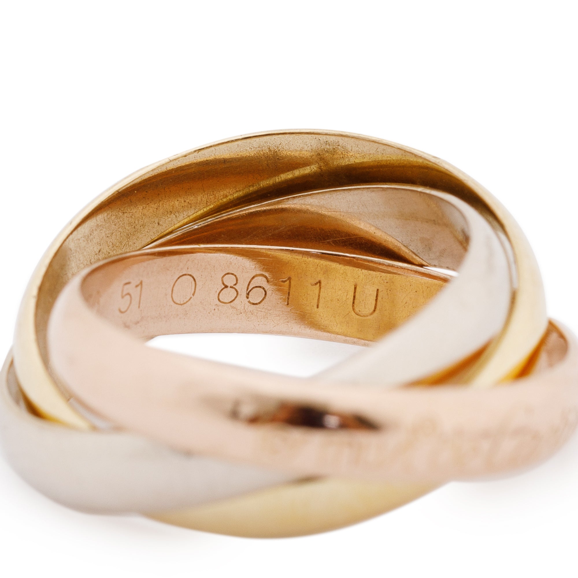 Cartier Trinity Rolling Ring w/ Box