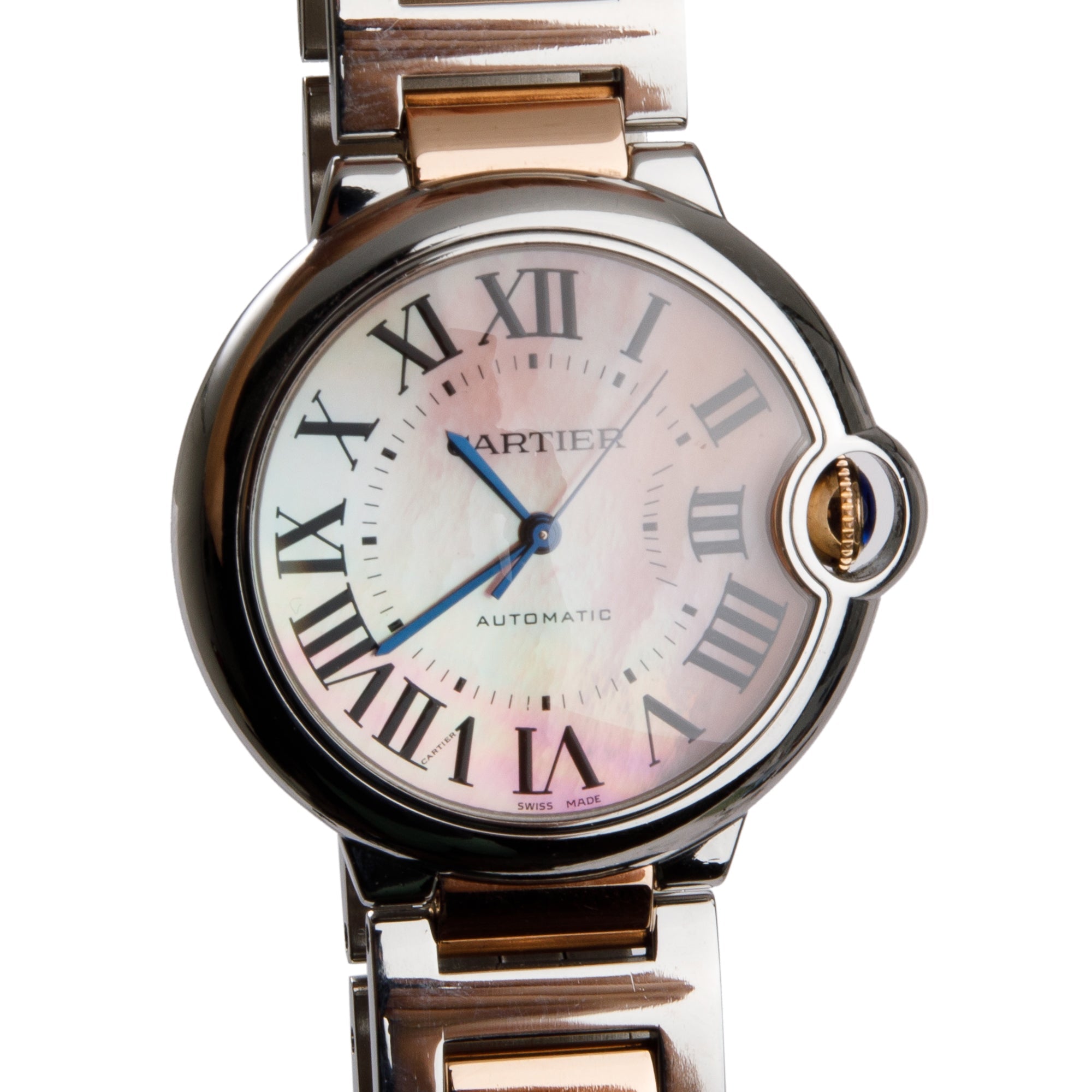 Cartier Two-Tone Ballon Bleu de Cartier 36MM Automatic Watch