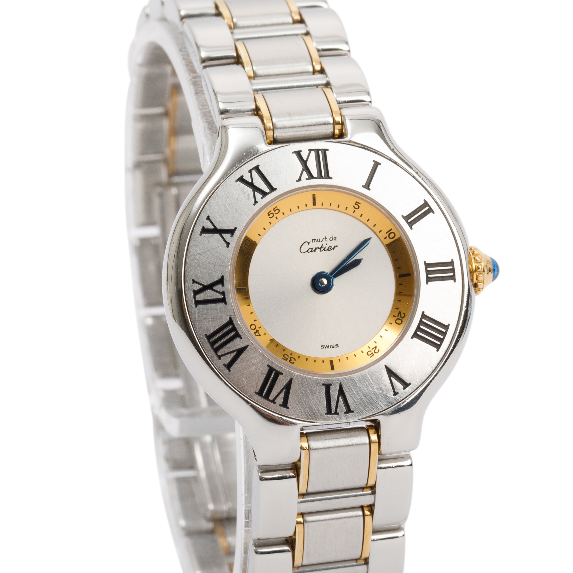 Cartier Two-Tone Must de Cartier 21 28 MM Watch – OLIVER'S