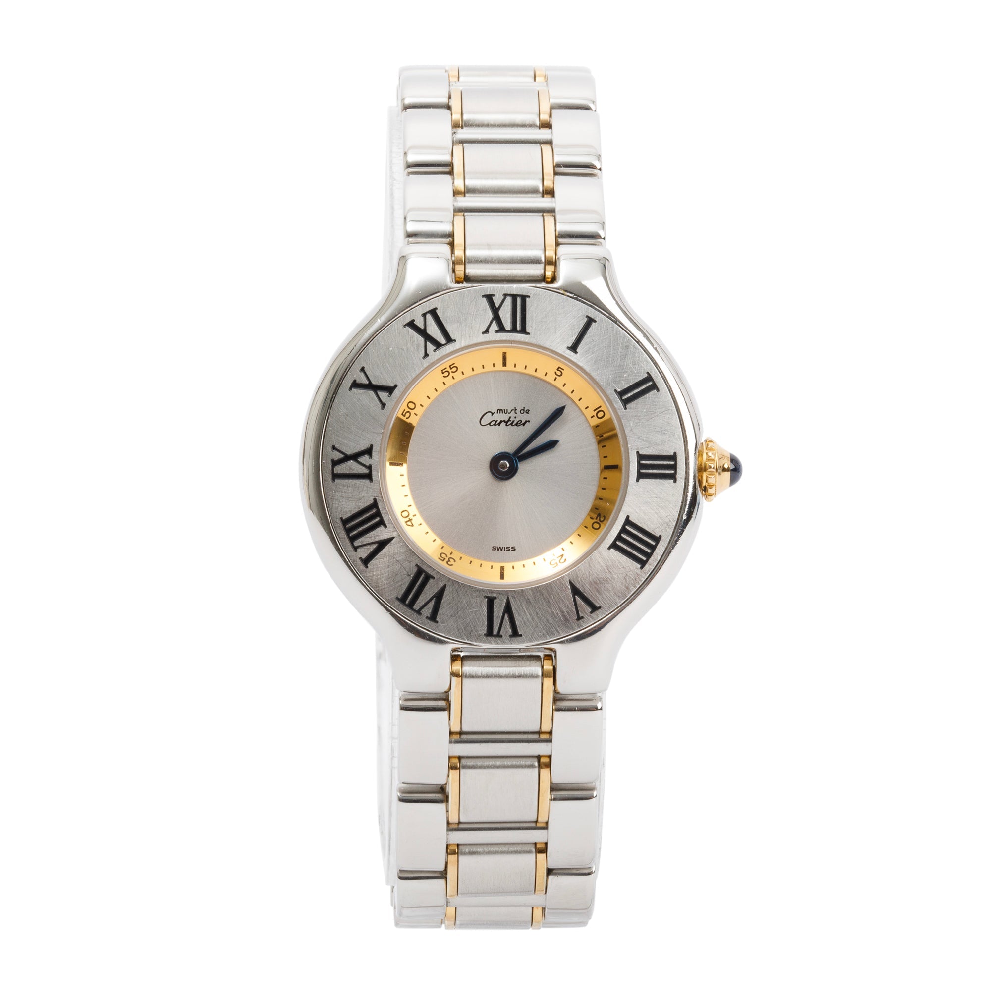Cartier Two-Tone Must de Cartier 21 28 MM Watch