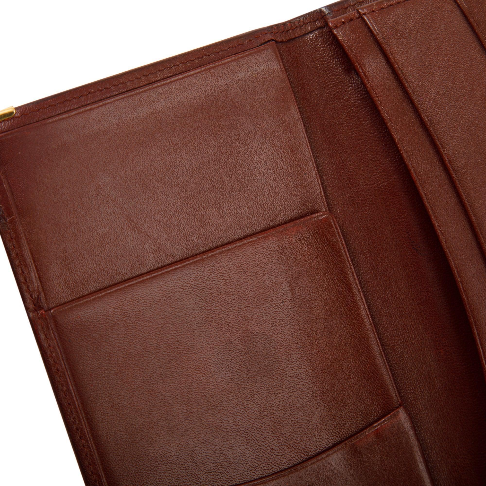 Cartier Vintage International Leather Wallet