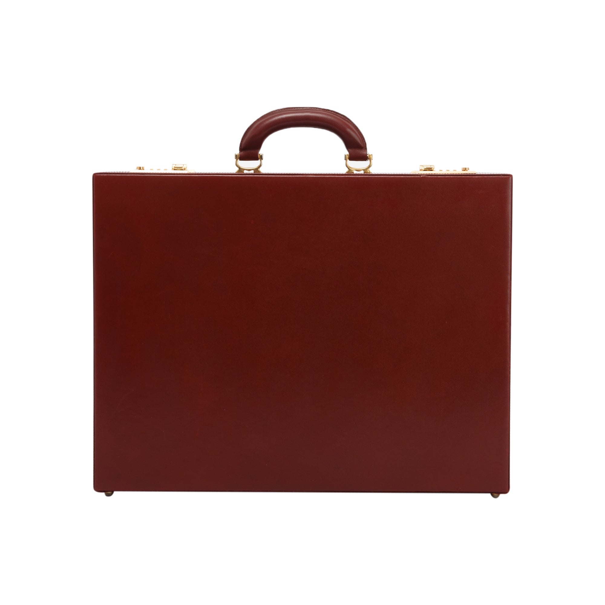 Cartier Vintage Must De Cartier Leather Briefcase
