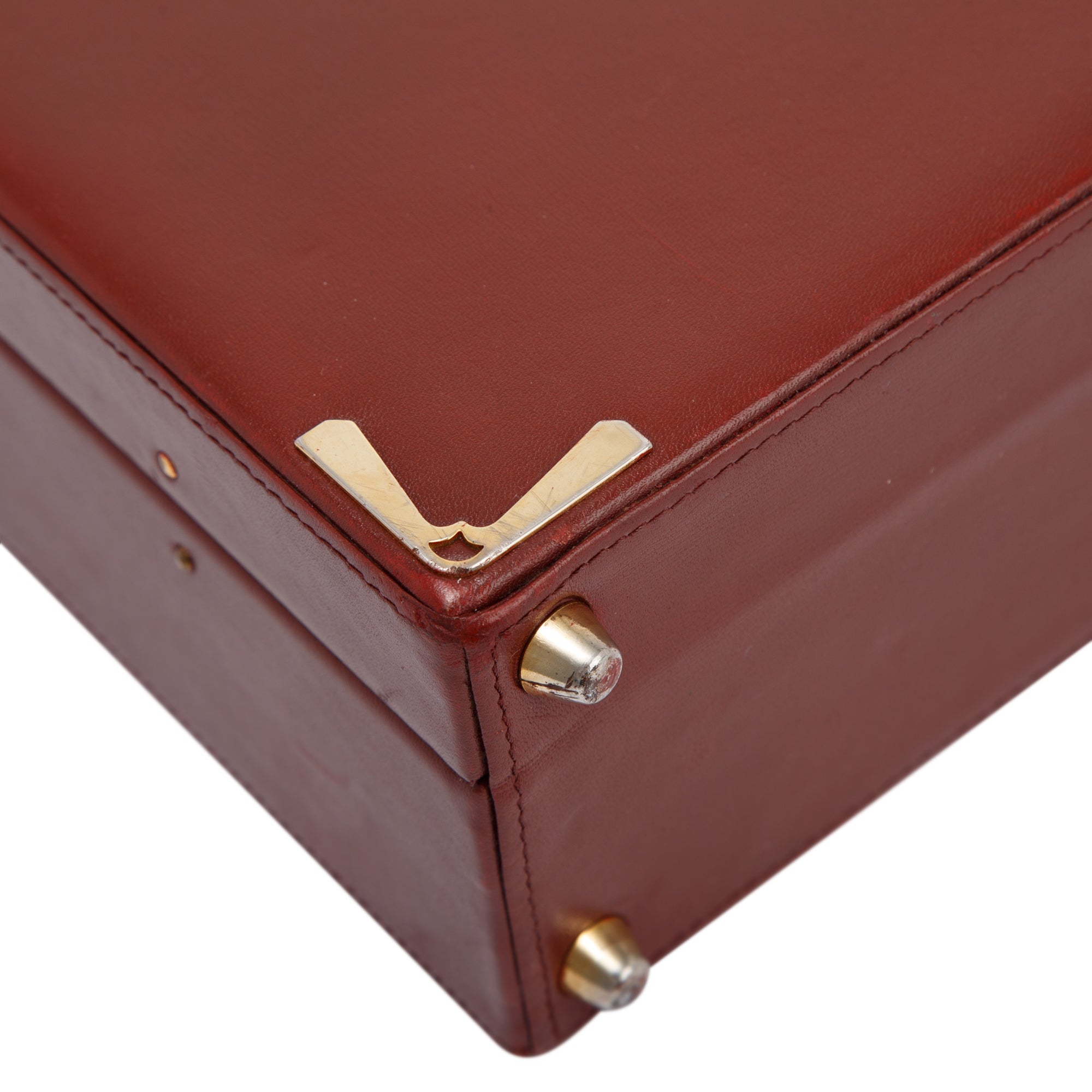 Cartier Vintage Must De Cartier Leather Briefcase