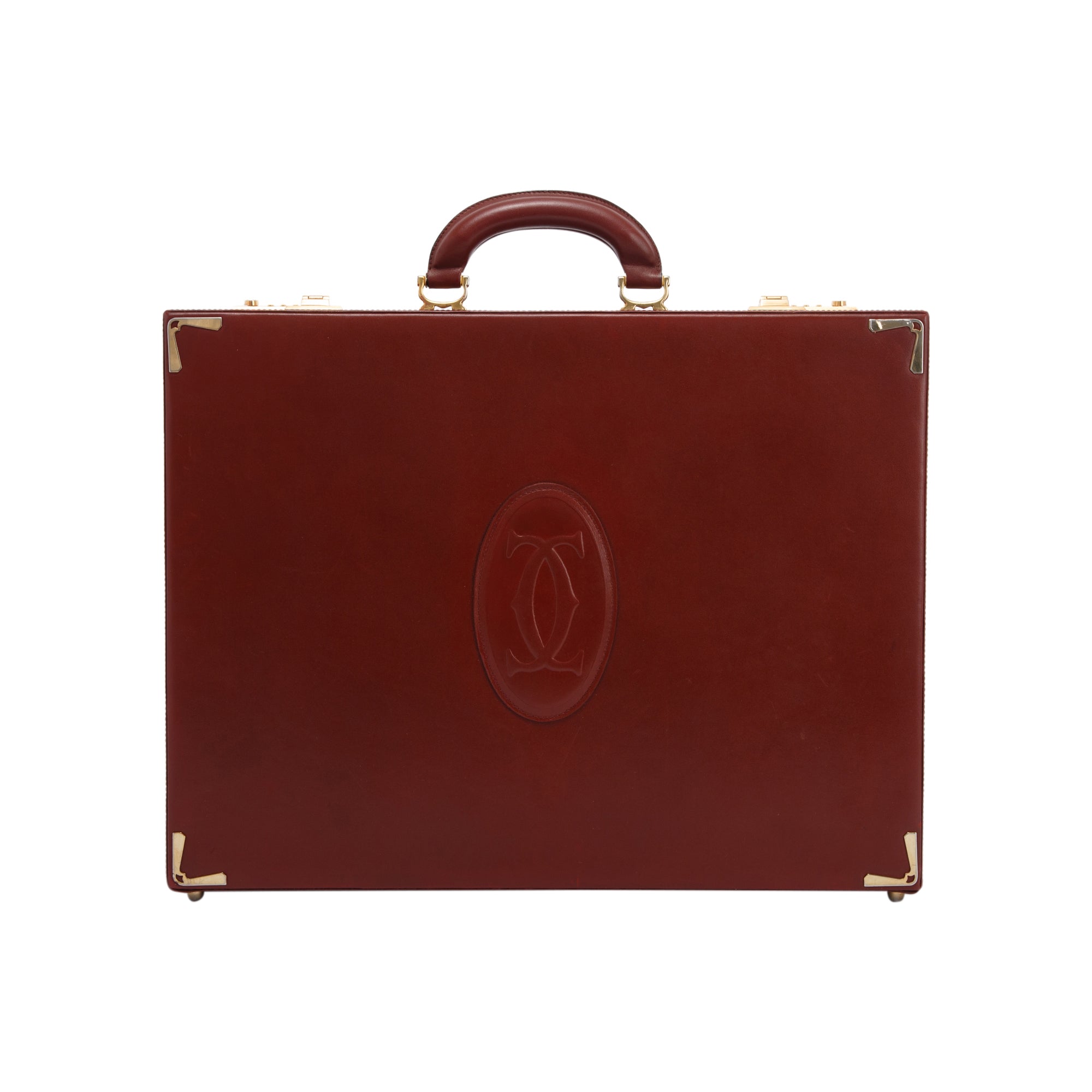小物 Cartier Must Cartier Vintage Photo Case Cartier Vintage Must De Cartier Leather Briefcase – Oliver