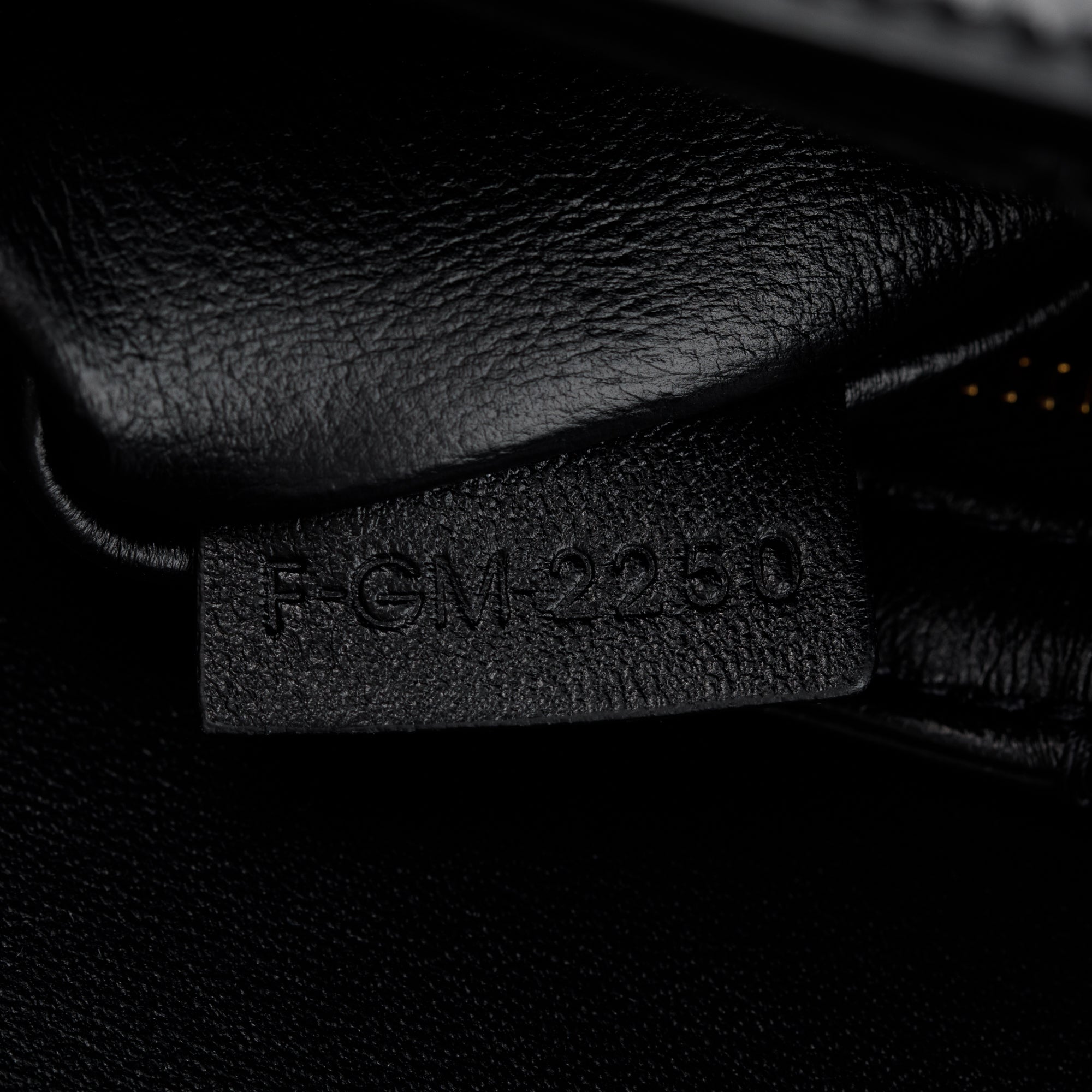 Celine 2020 Black Shiny Calfskin Leather Teen Triomphe Shoulder Bag