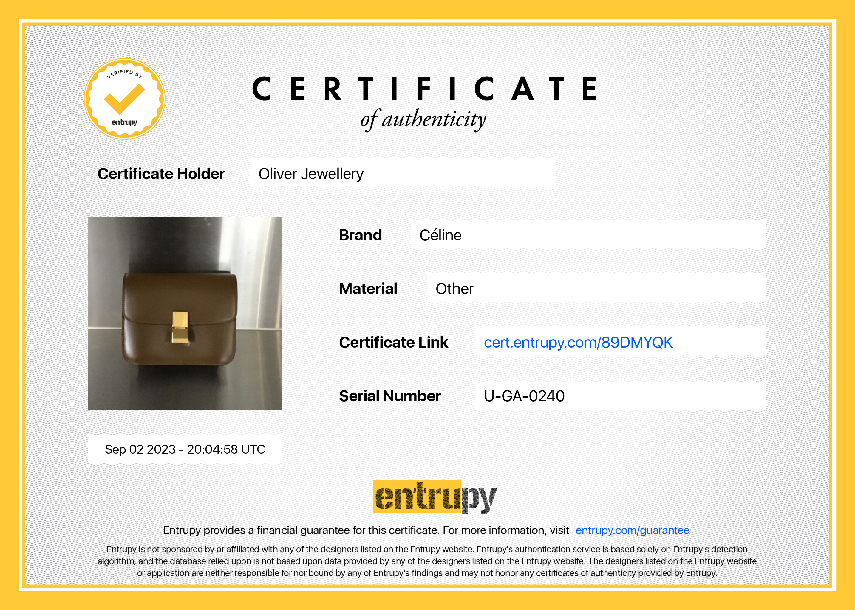 Celine 2020 Camel Smooth Calfskin Small Classic Box Flap Bag