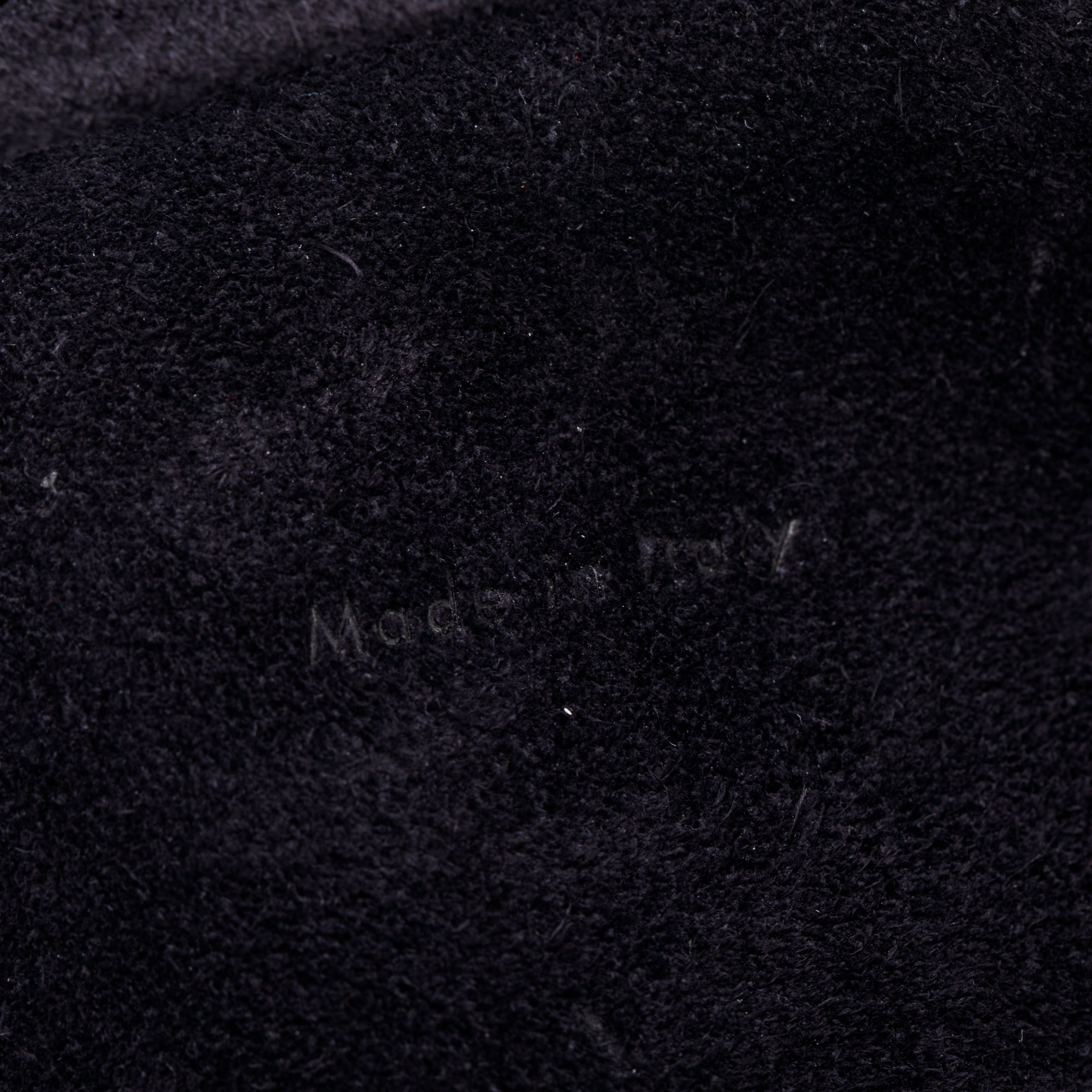 Celine Black Grained Leather Mini Belt Bag w/ Strap