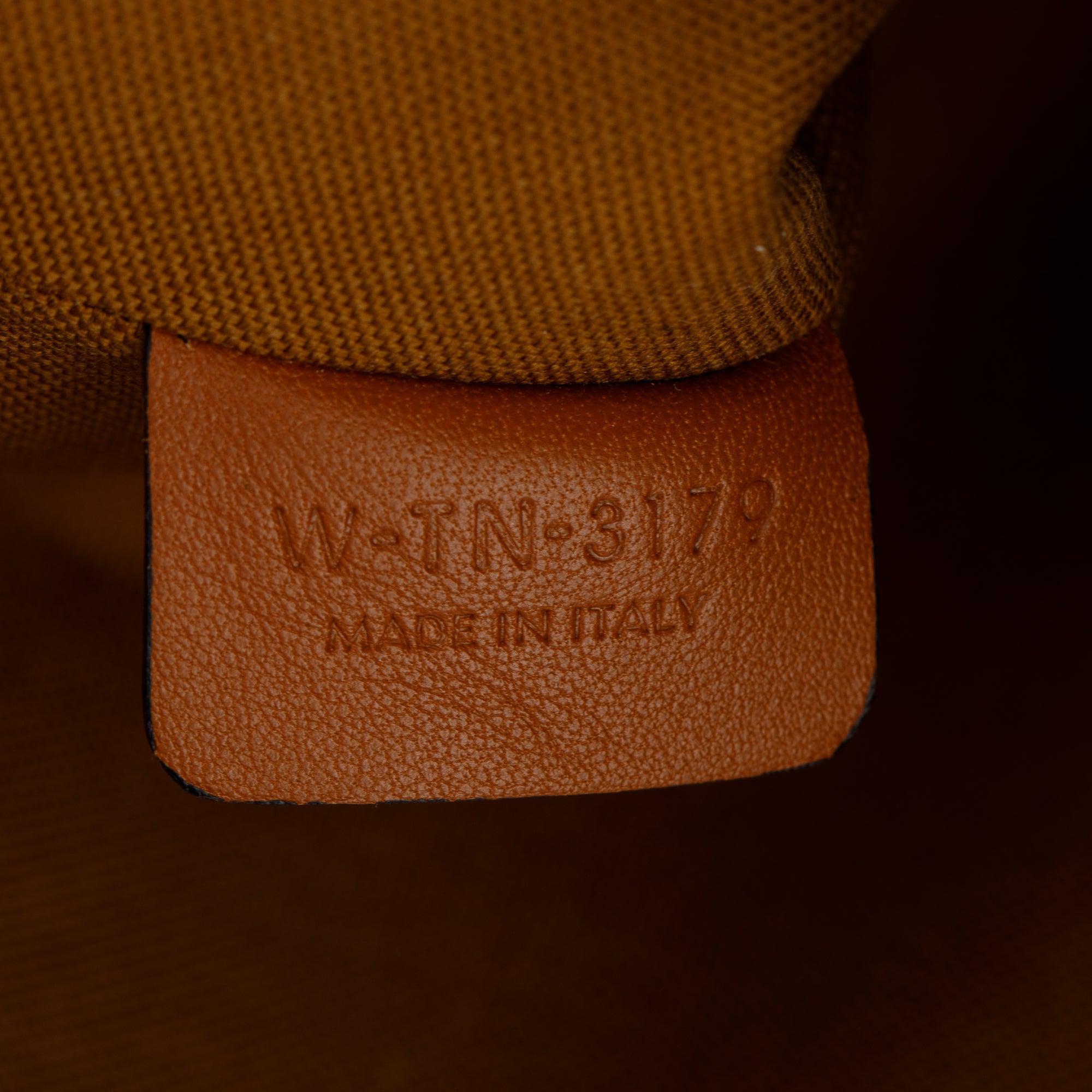 Celine Brown Triomphe Small Pouch w/ Box