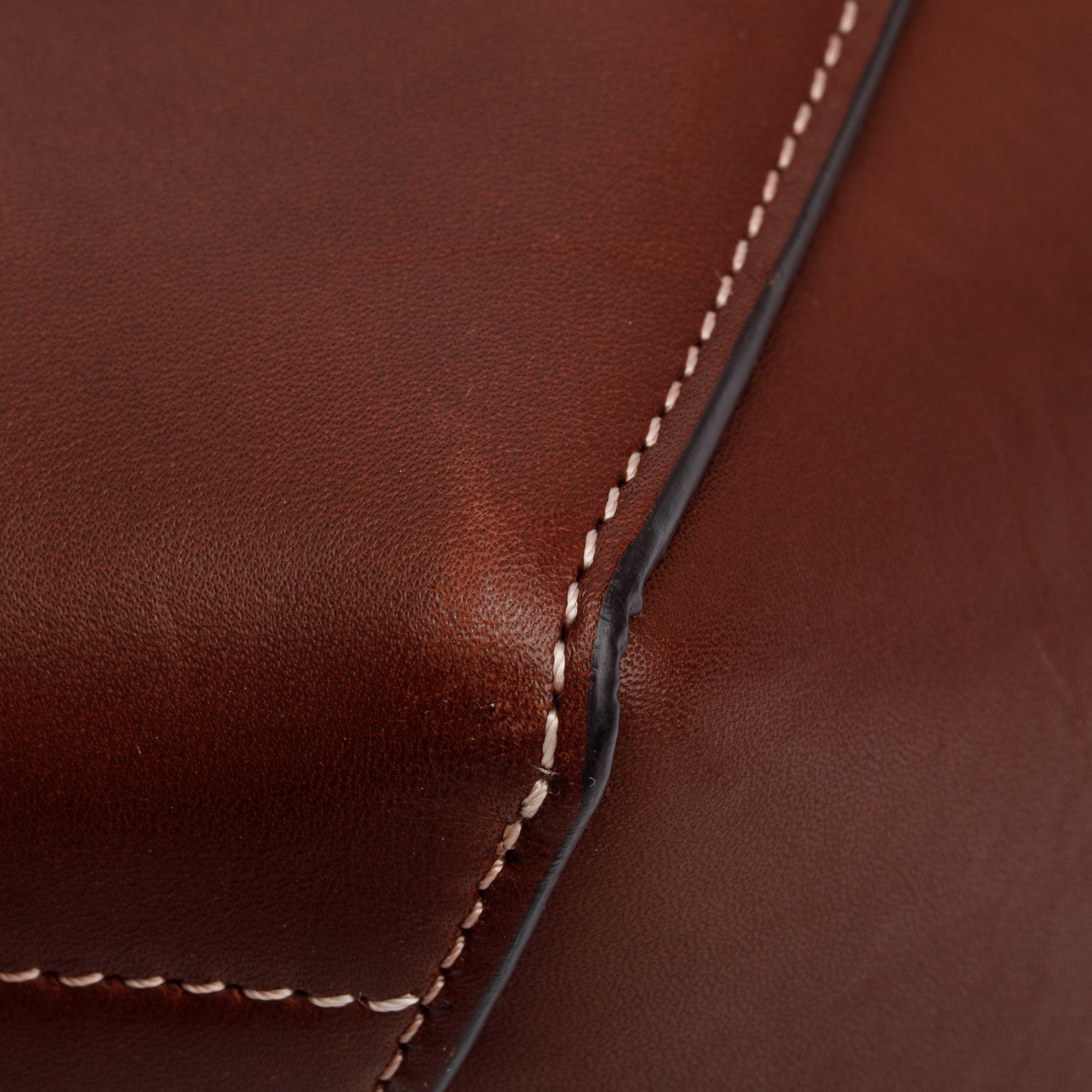 Celine Burgundy Leather Medium Seau Sangle Bucket Bag