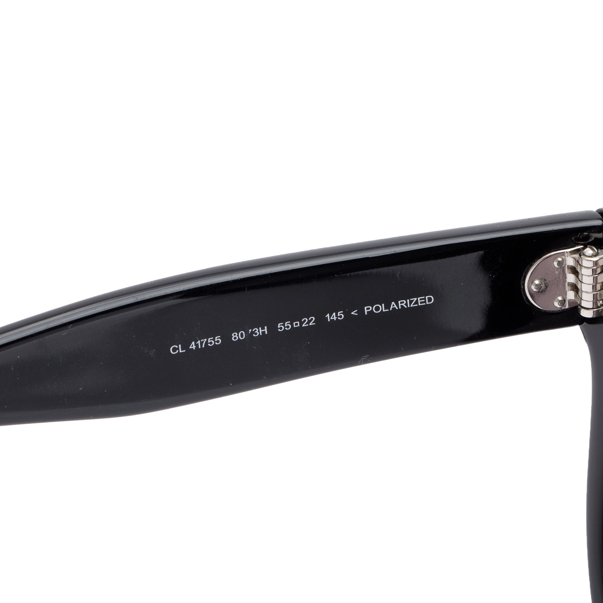 Celine CL 41755 Black Acetate Audrey Sunglasses w/ Case