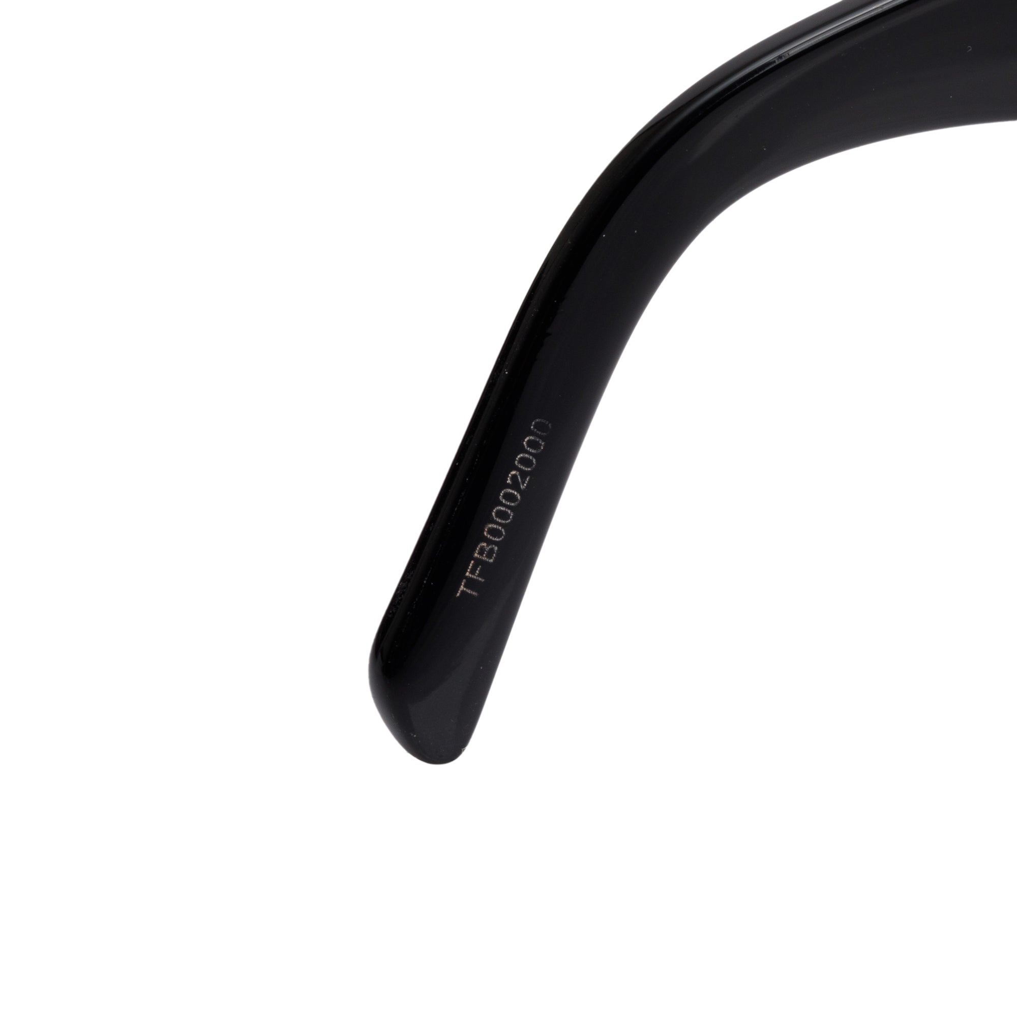 Celine CL400921 Black Acetate Oversized Square Sunglasses w/ Box & Case