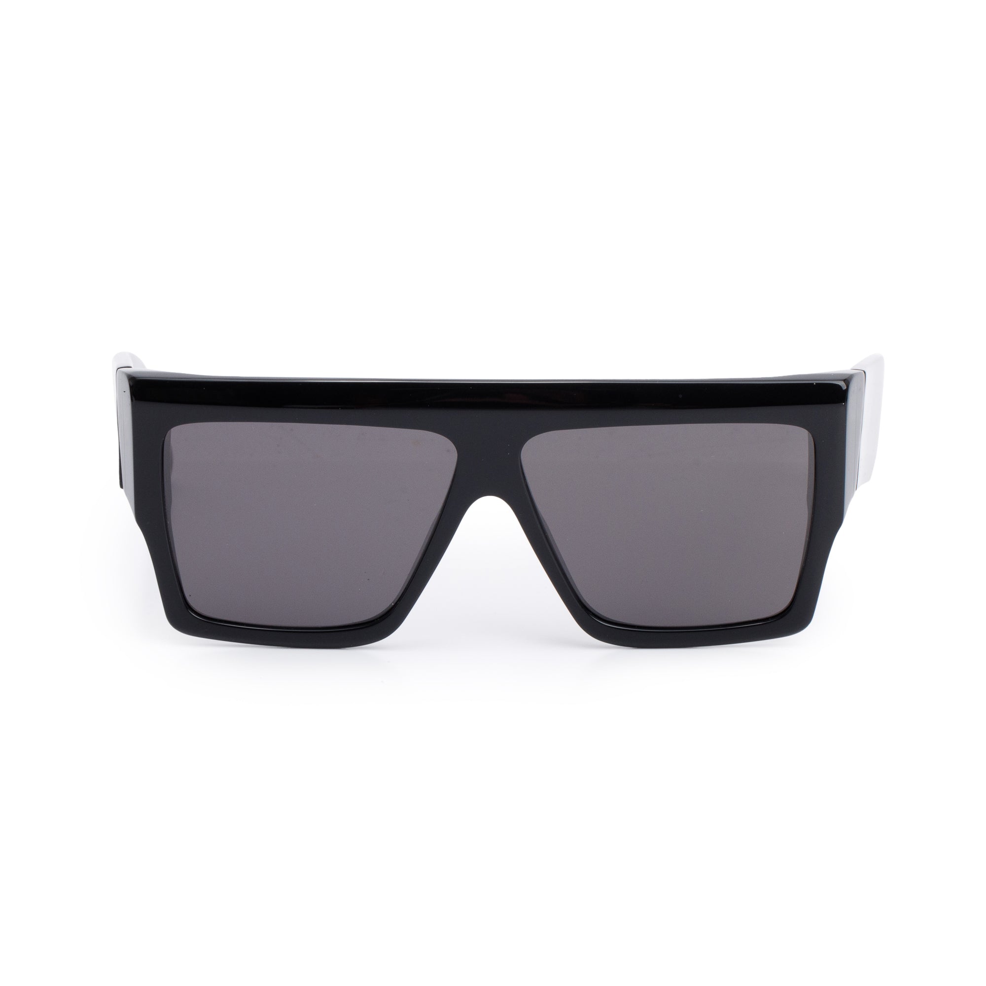 Celine CL400921 Black Acetate Oversized Square Sunglasses w/ Box & Case