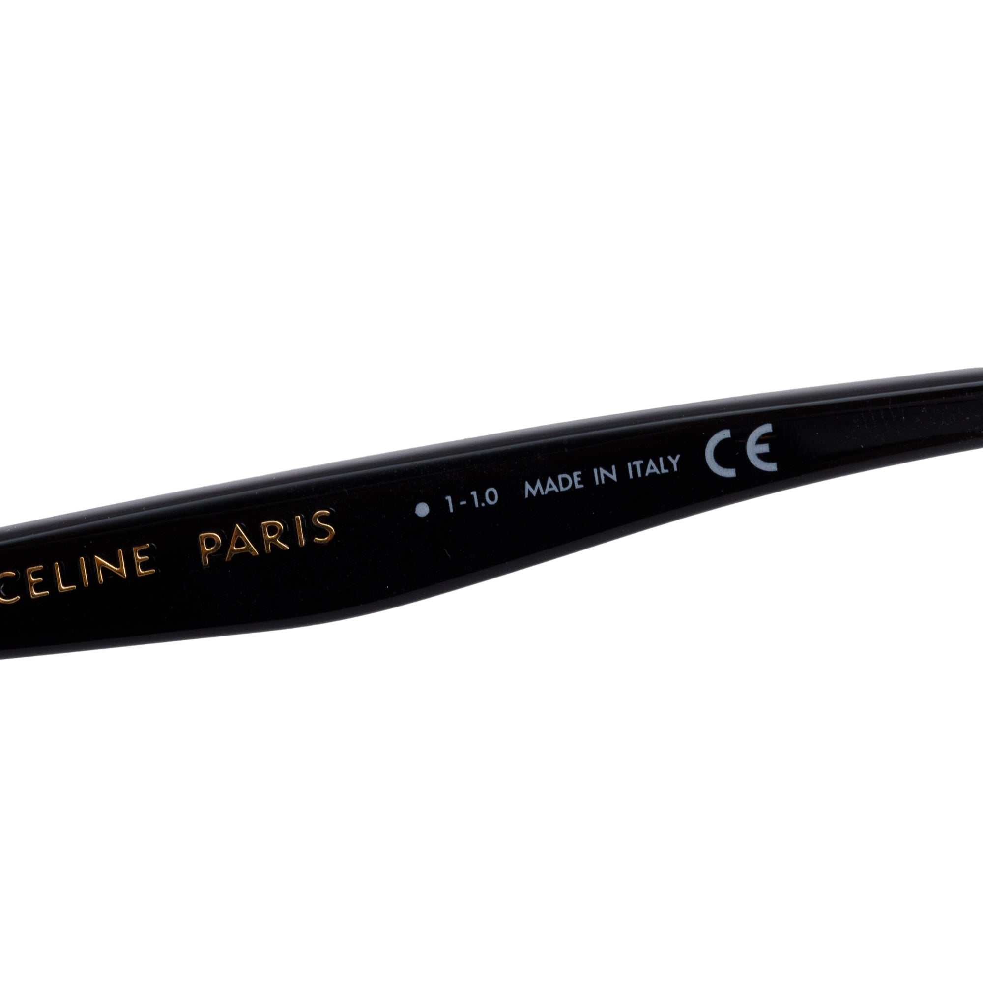 Celine CL401491 Black Acetate Cat-Eye Sunglasses w/ Box & Case