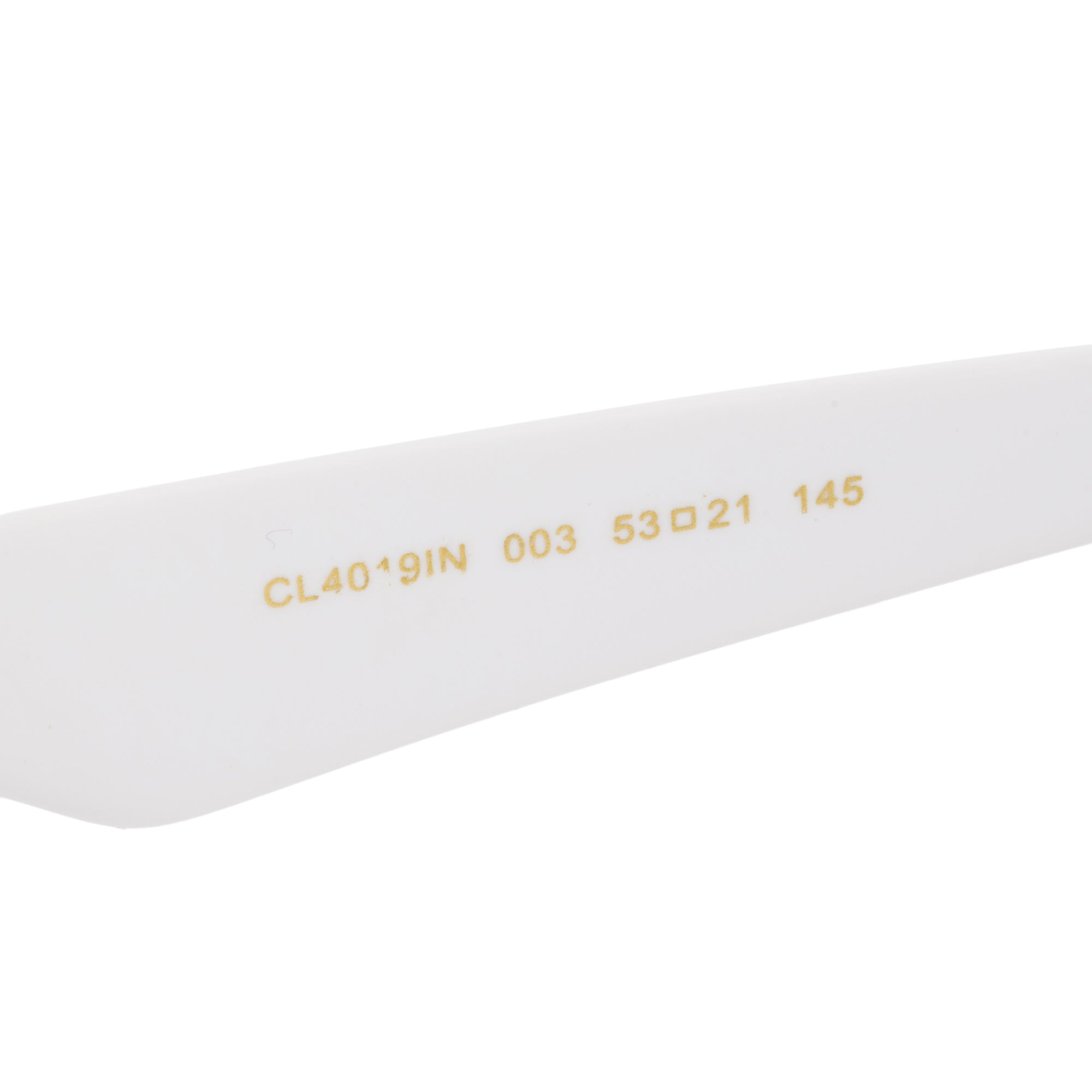 Celine CL4019IN White Acetate Cat Eye Sunglasses w/ Case