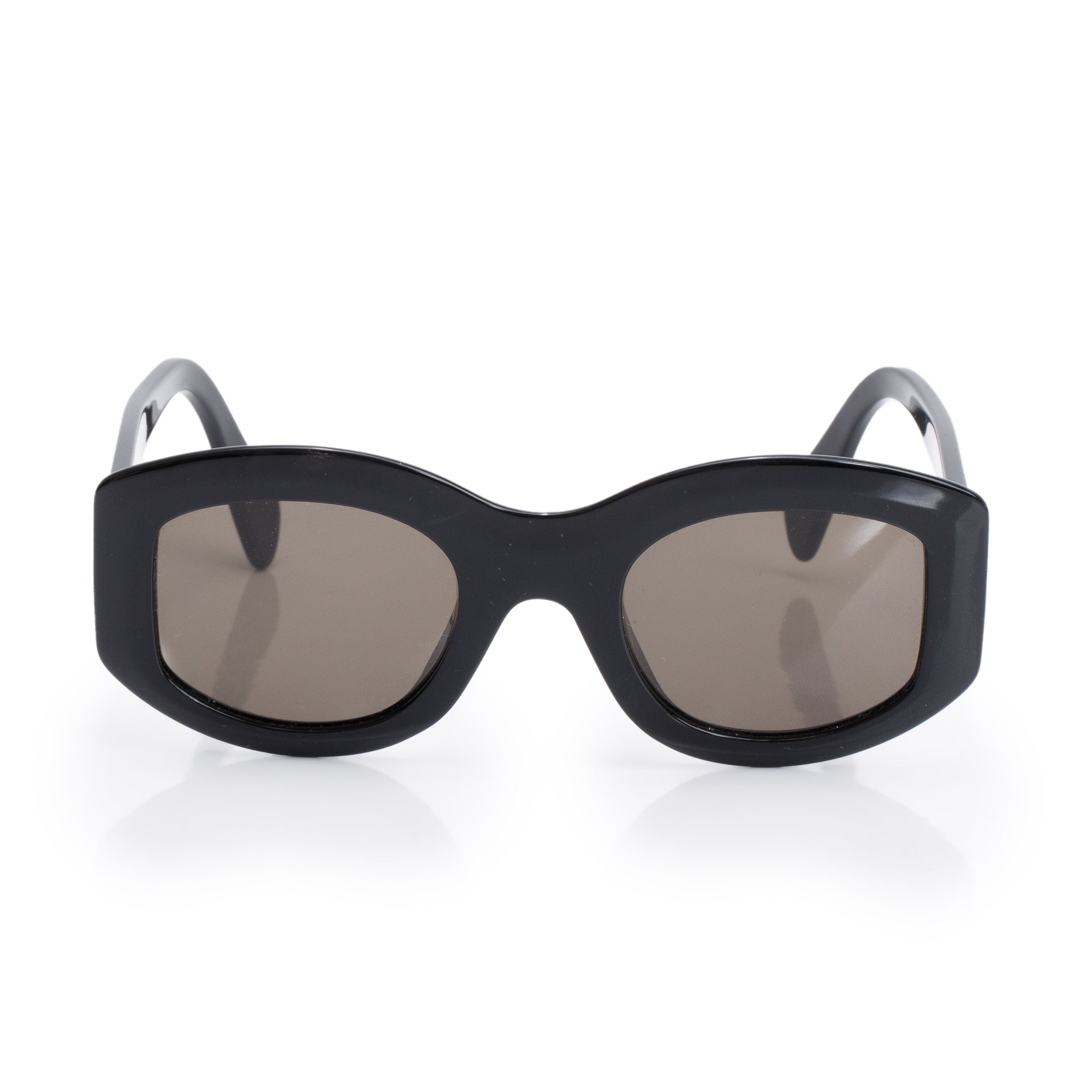 Celine CL41092/S Black Acetate Oval Sunglasses w/ Case