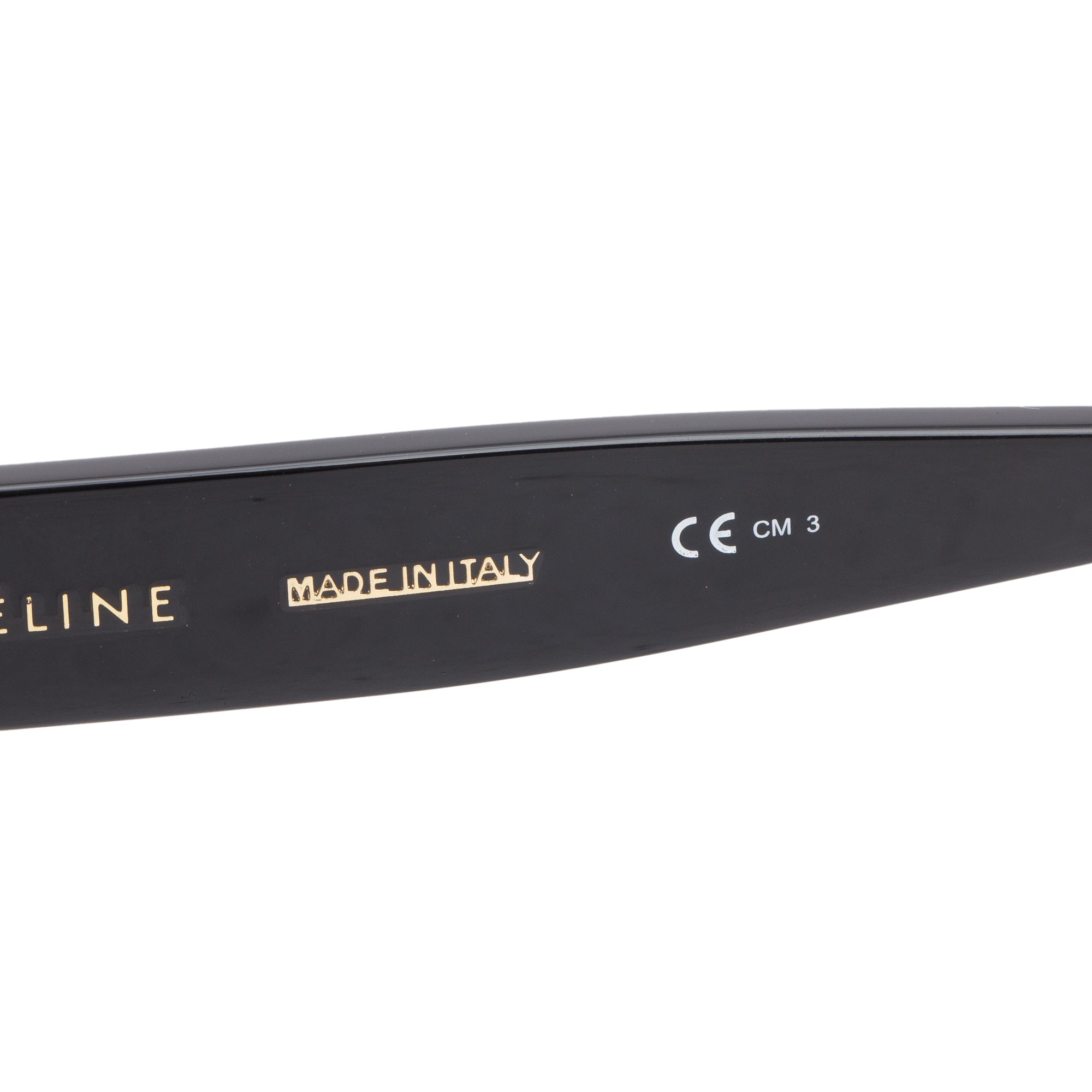 Celine CL41433/S Black Acetate Stella Sunglasses w/ Case