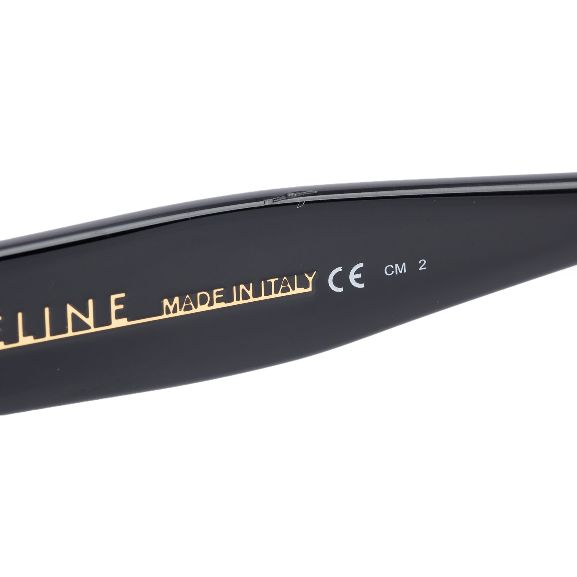 Celine CL41805/S Black Acetate Oversized Sunglasses