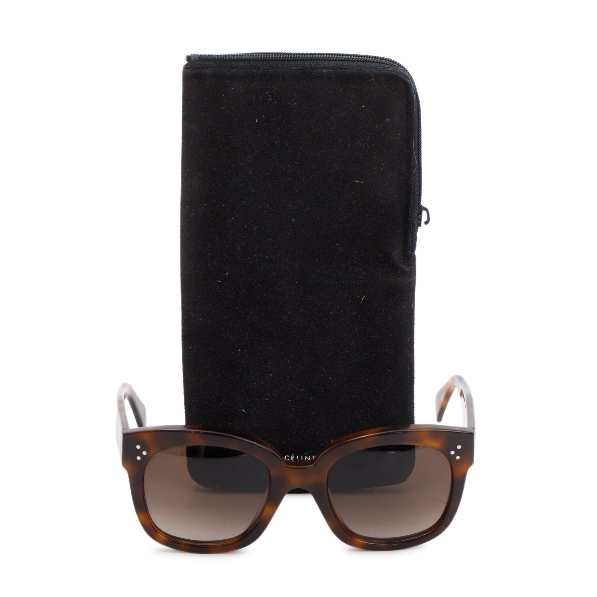 Celine CL41805/S Oversized Sunglasses w/ Case