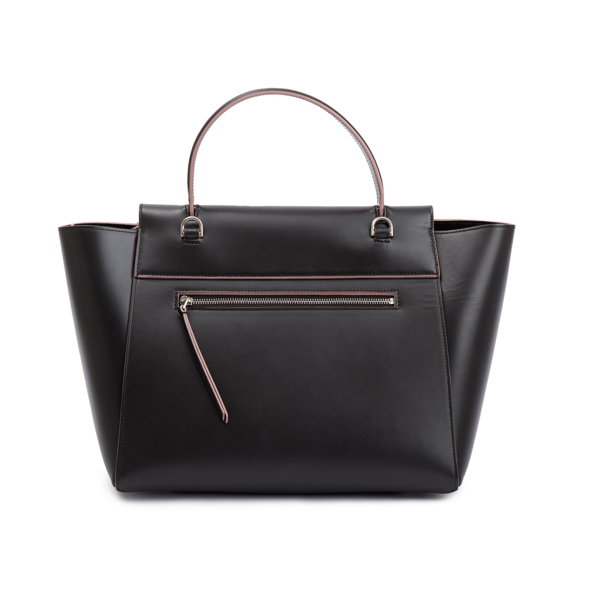 Celine Grey Smooth Calfskin Leather Mini Belt Bag