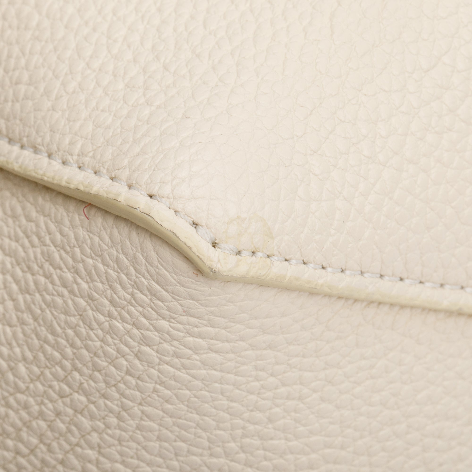 Celine Neutral Soft Grained Calfskin Small Cabas Phantom Tote