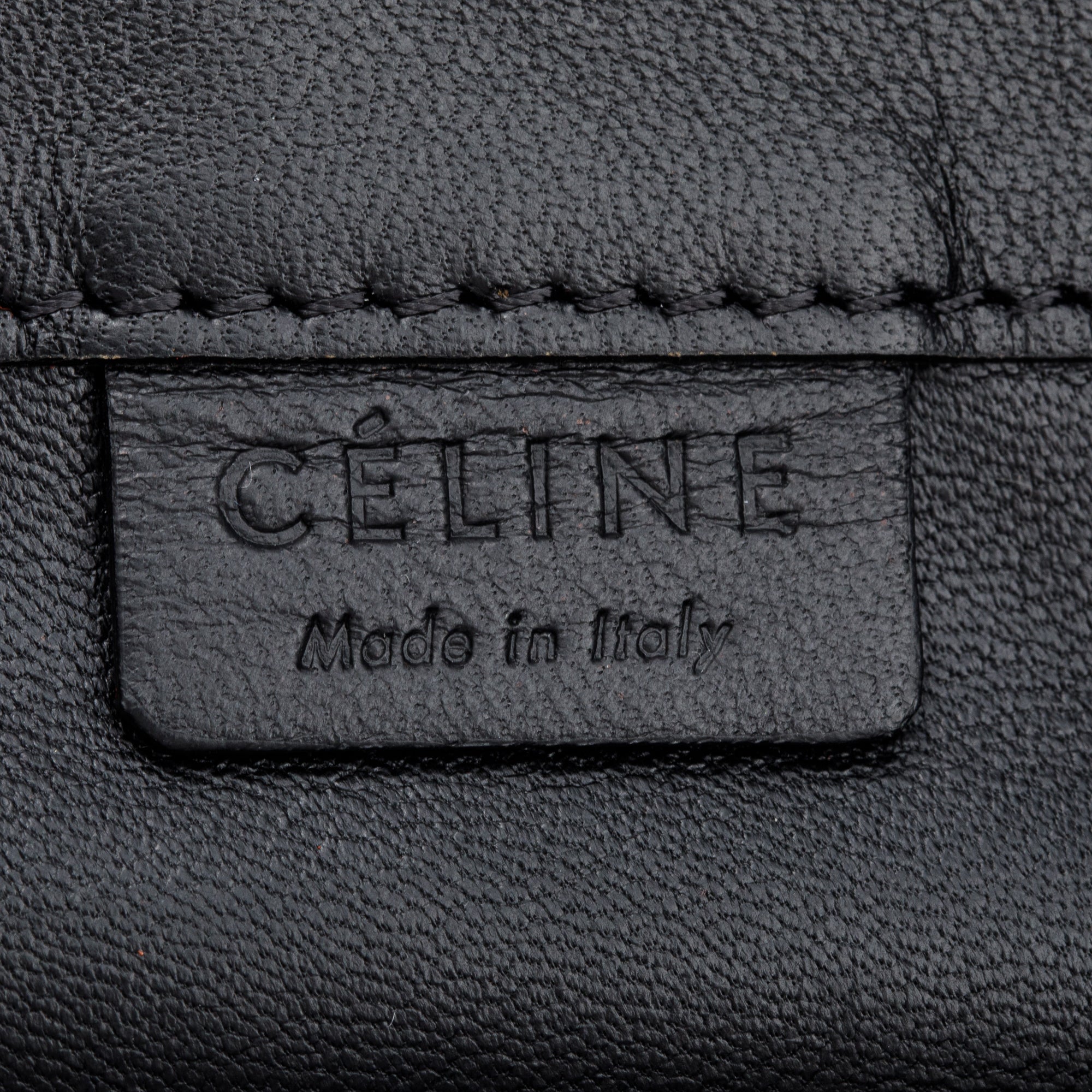 Celine Red & Black Suede Smooth Leather Bicolor Vertical Cabas Tote