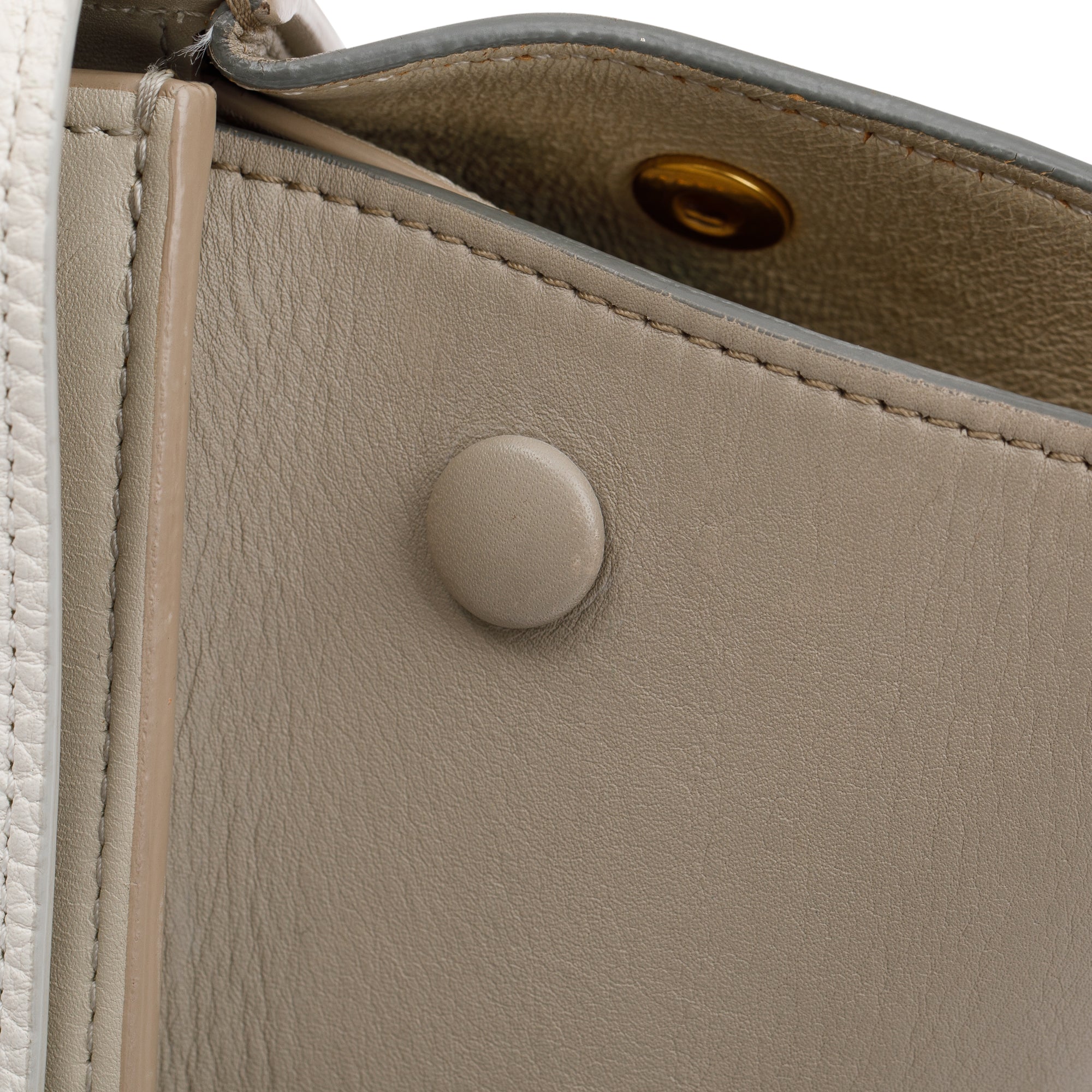 Celine Small Tricolor Leather Trapeze Bag