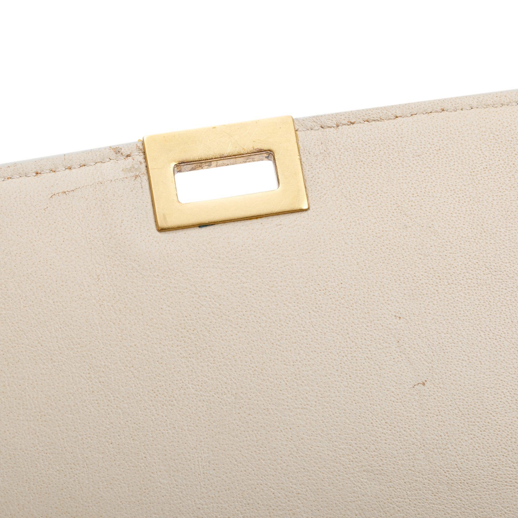 Celine Small Tricolor Leather Trapeze Bag