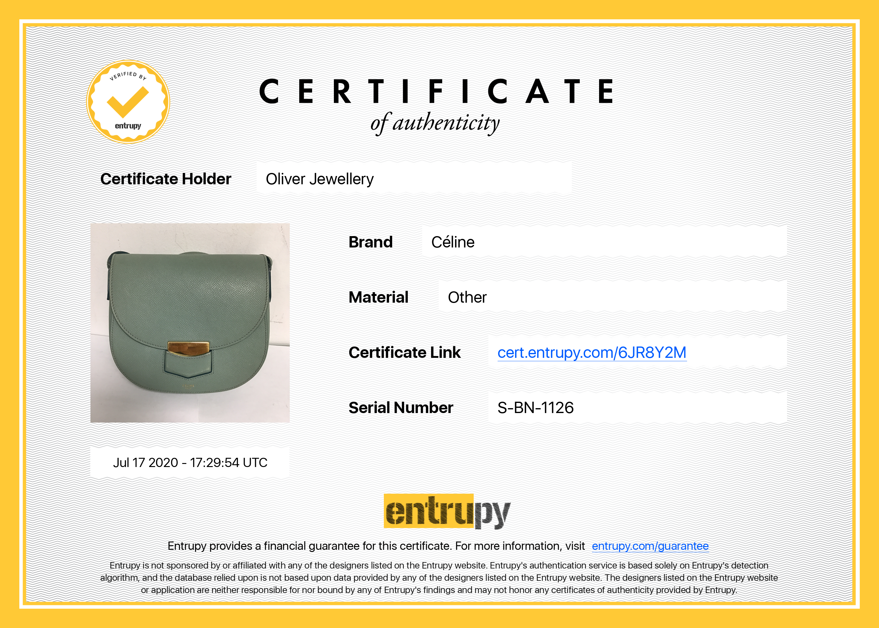 Celine Small Trotteur Crossbody Bag