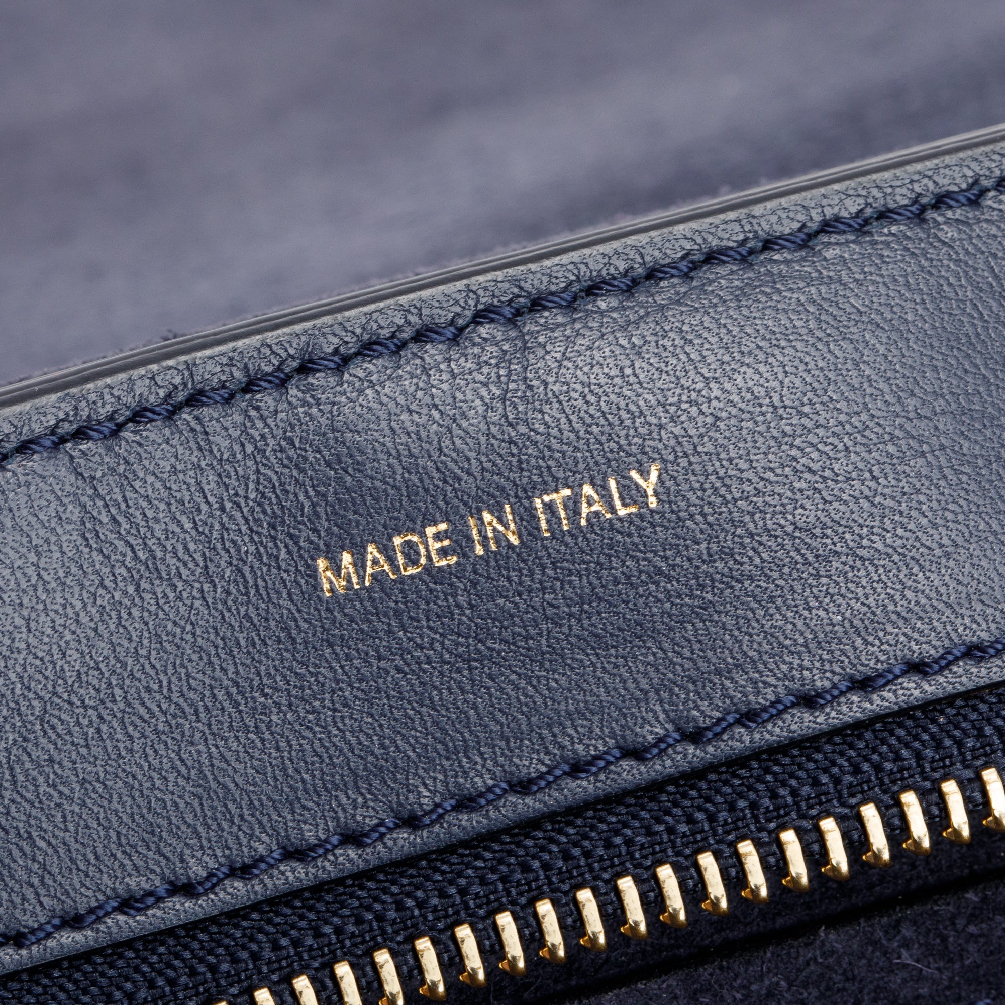 Celine Tricolor Calfskin Leather Suede Large Trapeze Bag