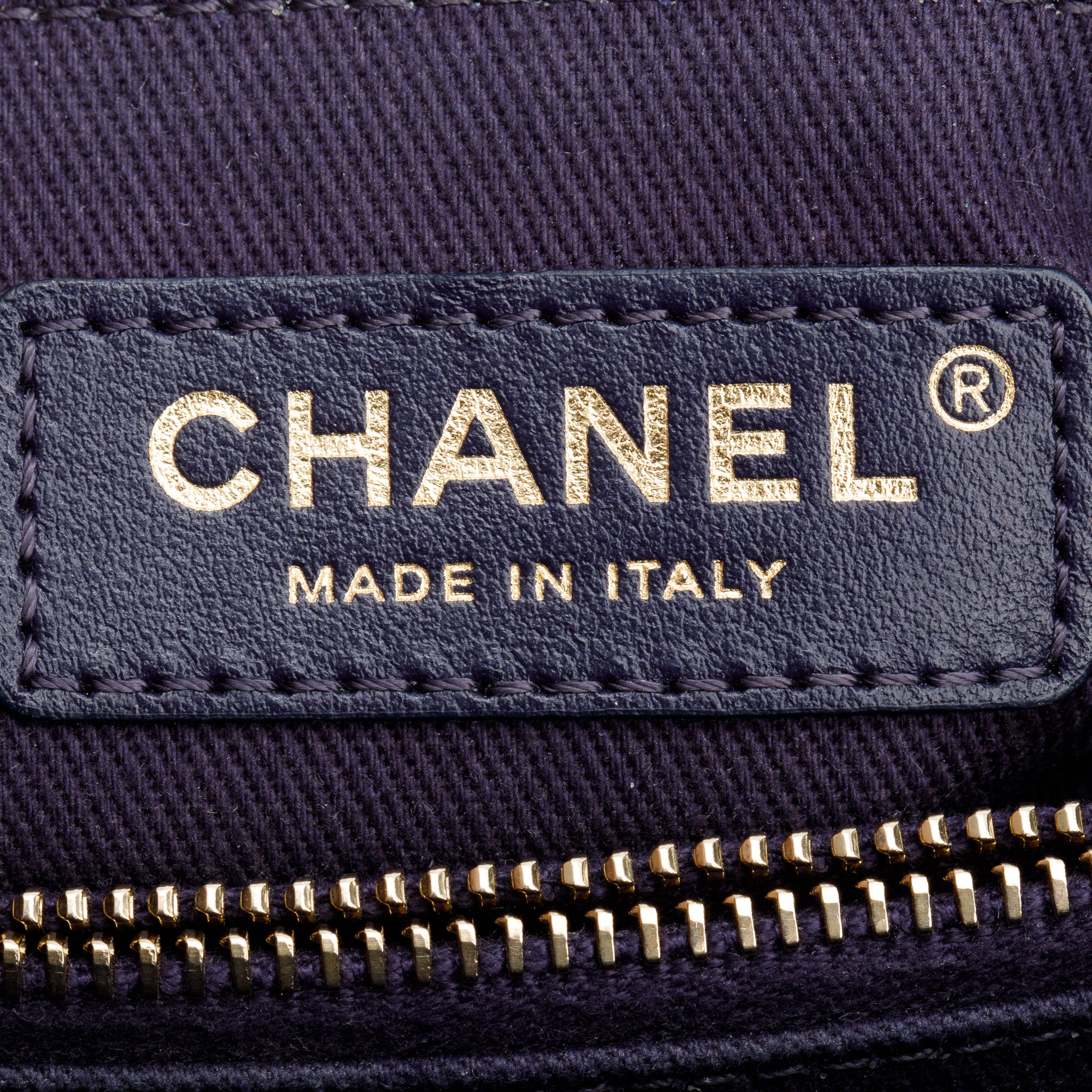 Chanel 202 Purple Chevron Quilted Caviar Leather Coco Top Handle Flap Bag w/ Strap, Box & Authenticity Card