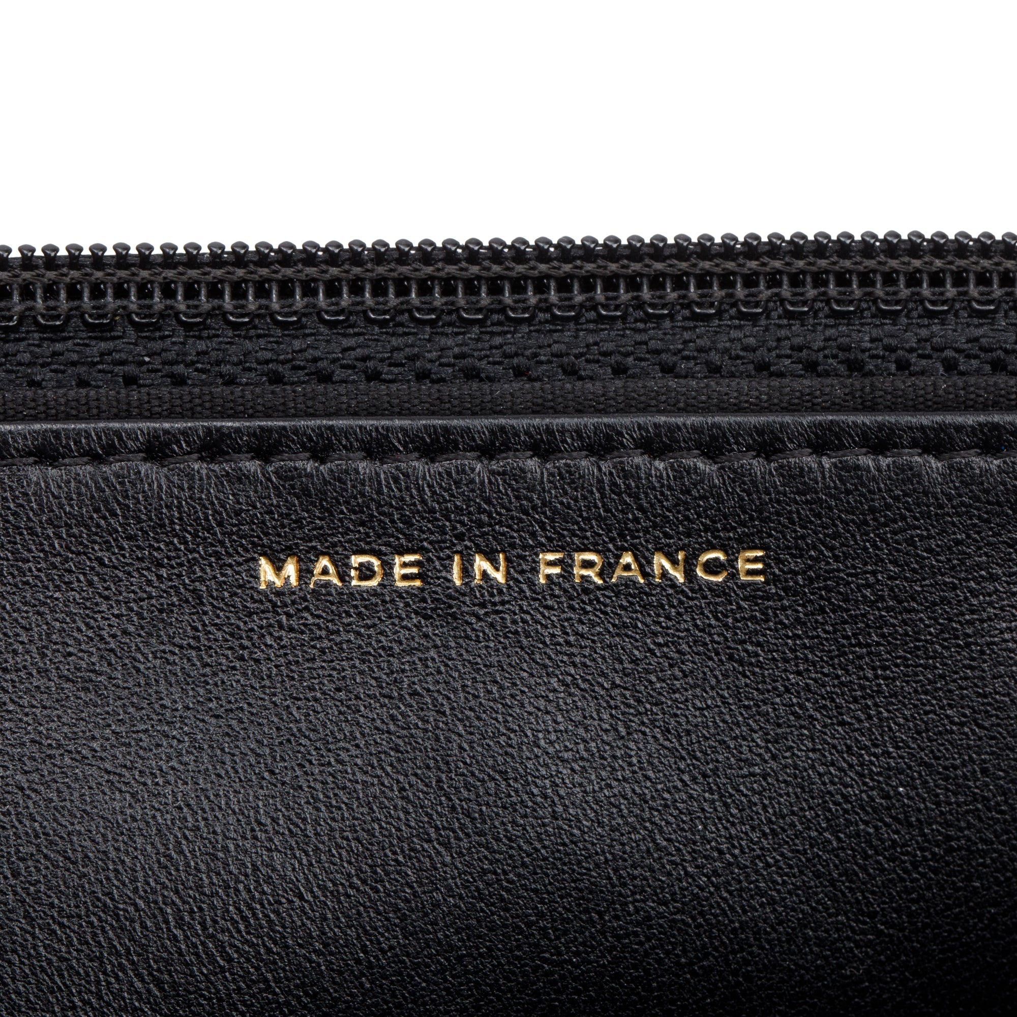 Chanel 2020 Black Lambskin Leather Boy Wallet on Chain