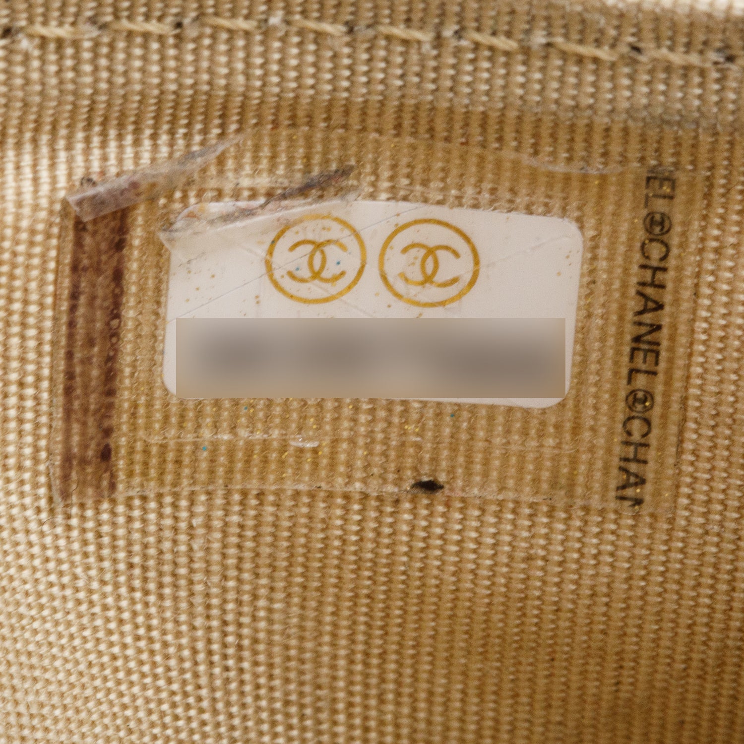 Chanel 2020 Gold Iridescent Lambskin Leather 19 Card Holder