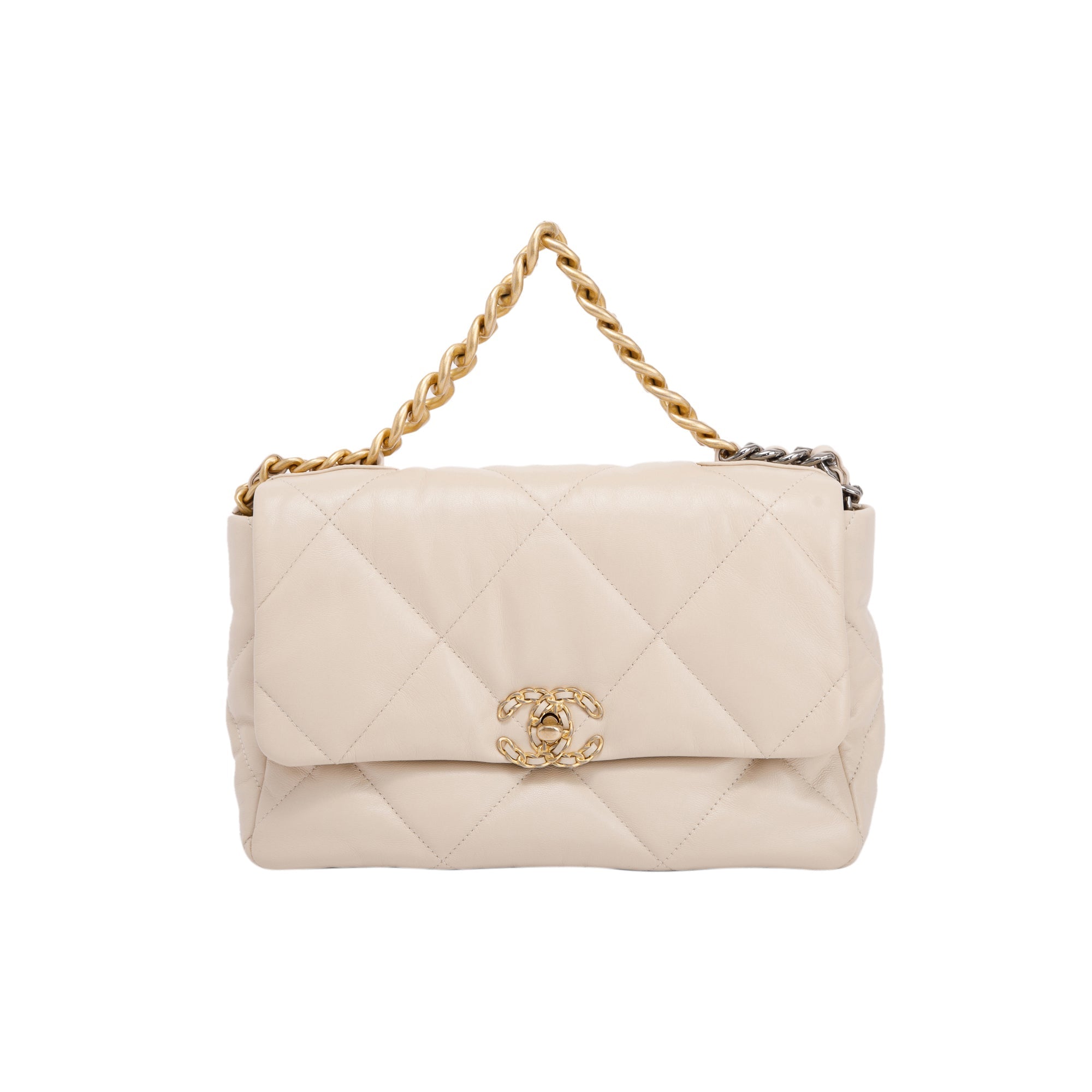 Chanel 2020 Large 19 Flap Bag w/ Authenticity Card