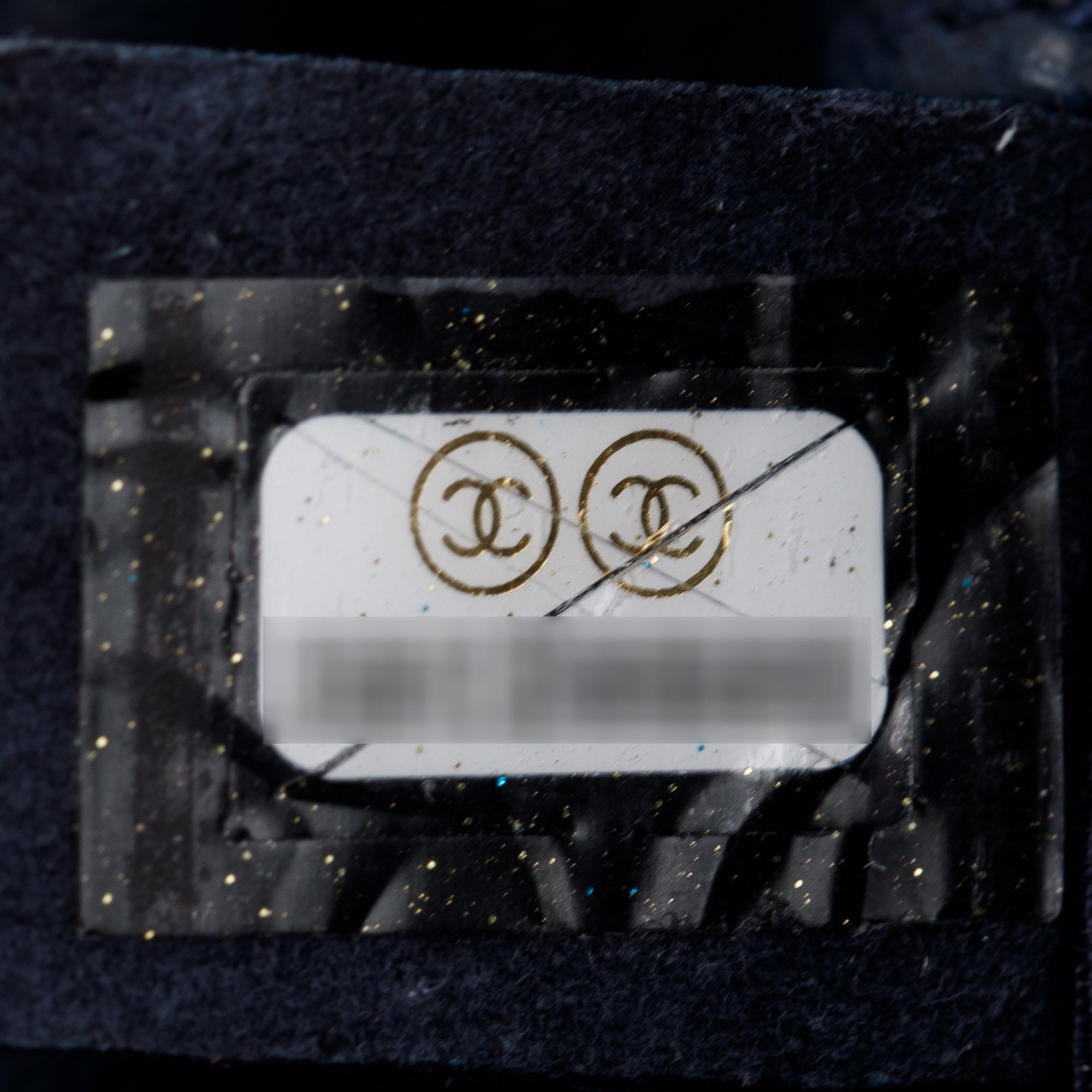 Chanel 2020 Navy Leather Tech Me Out Clutch With Chain