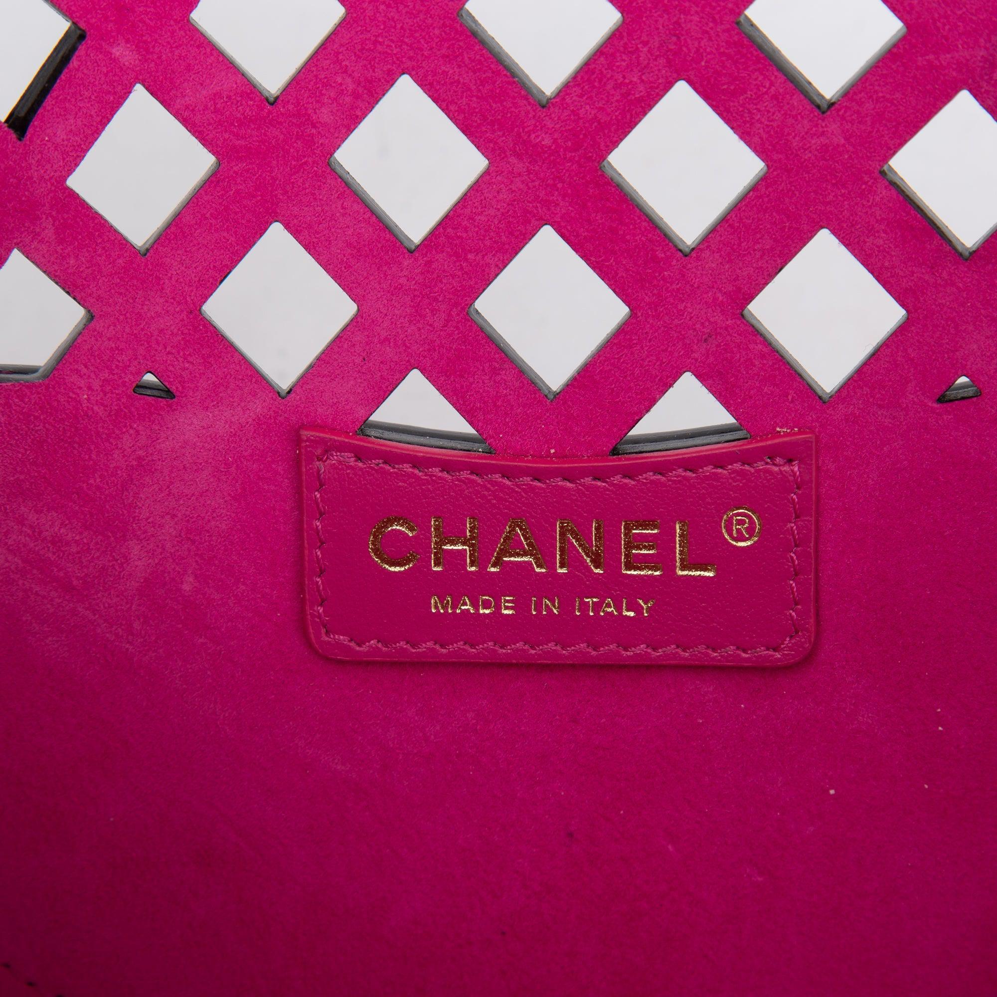 Chanel 2020 See Through Flap Bag w/ Box & Authenticity Card