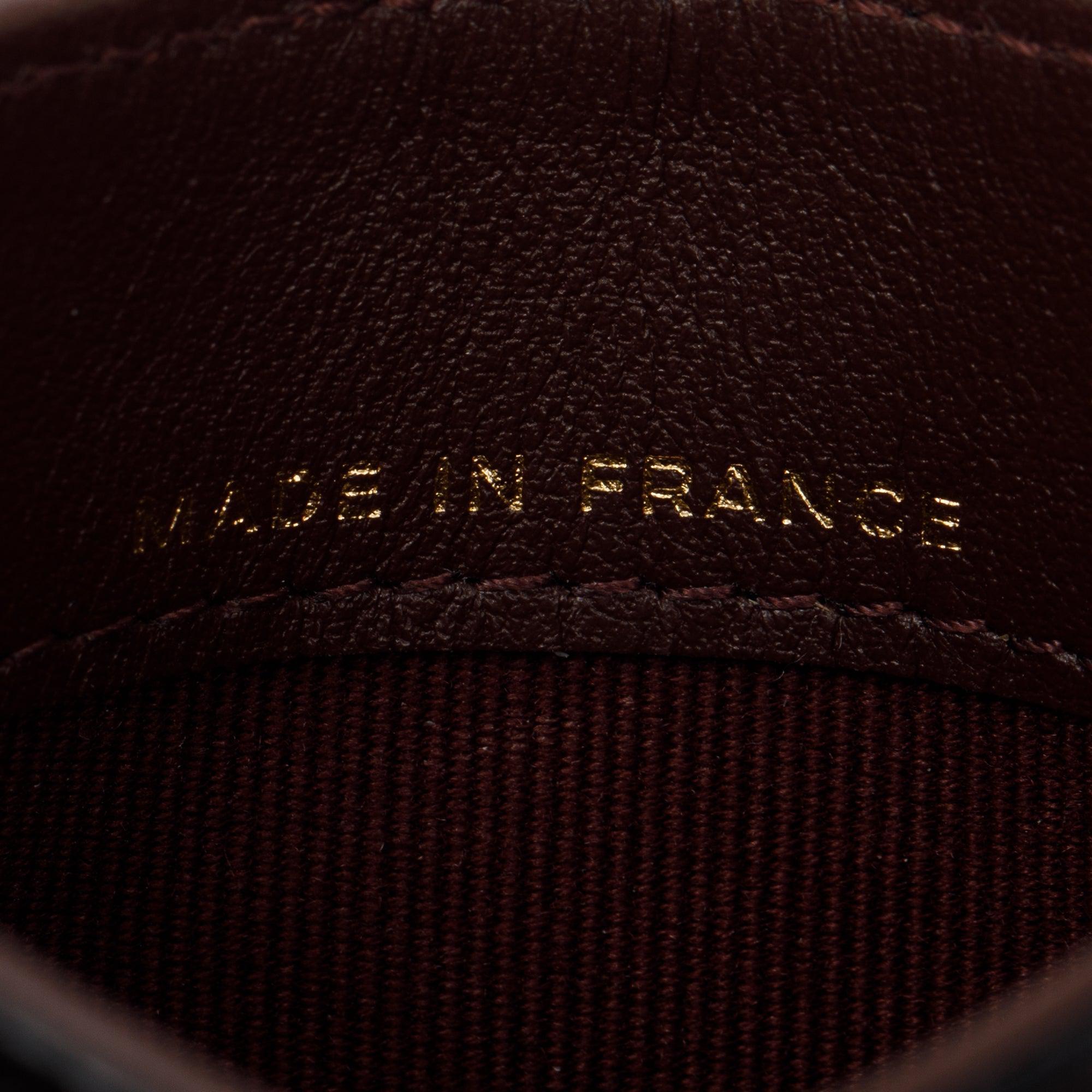 Chanel 2021 Black Caviar Leather Classic Card Holder w/ Box, Receipt & Authenticity Card