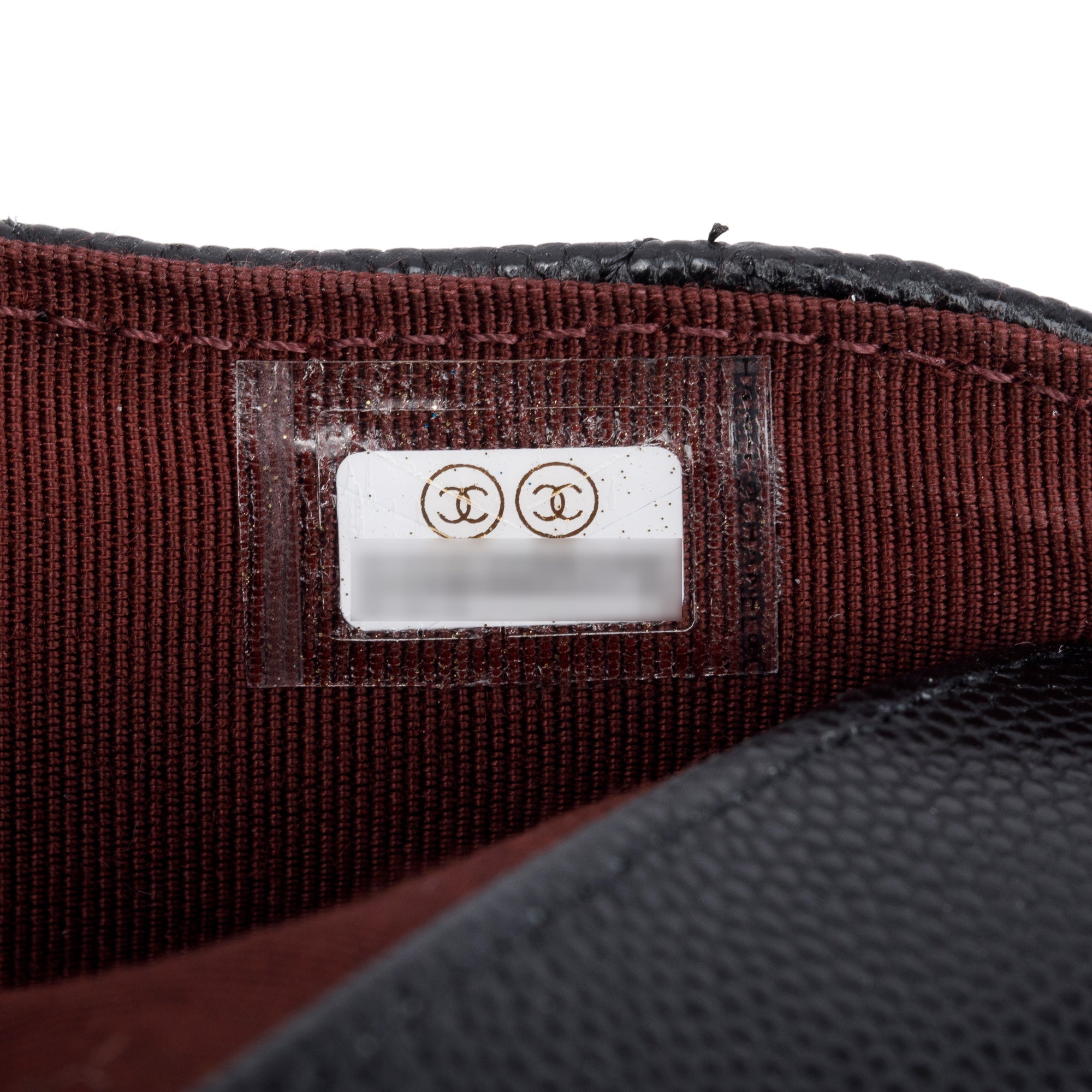 Chanel 2021 Black Quilted Caviar Leather Classic Sunglasses Case on Chain w/ Box