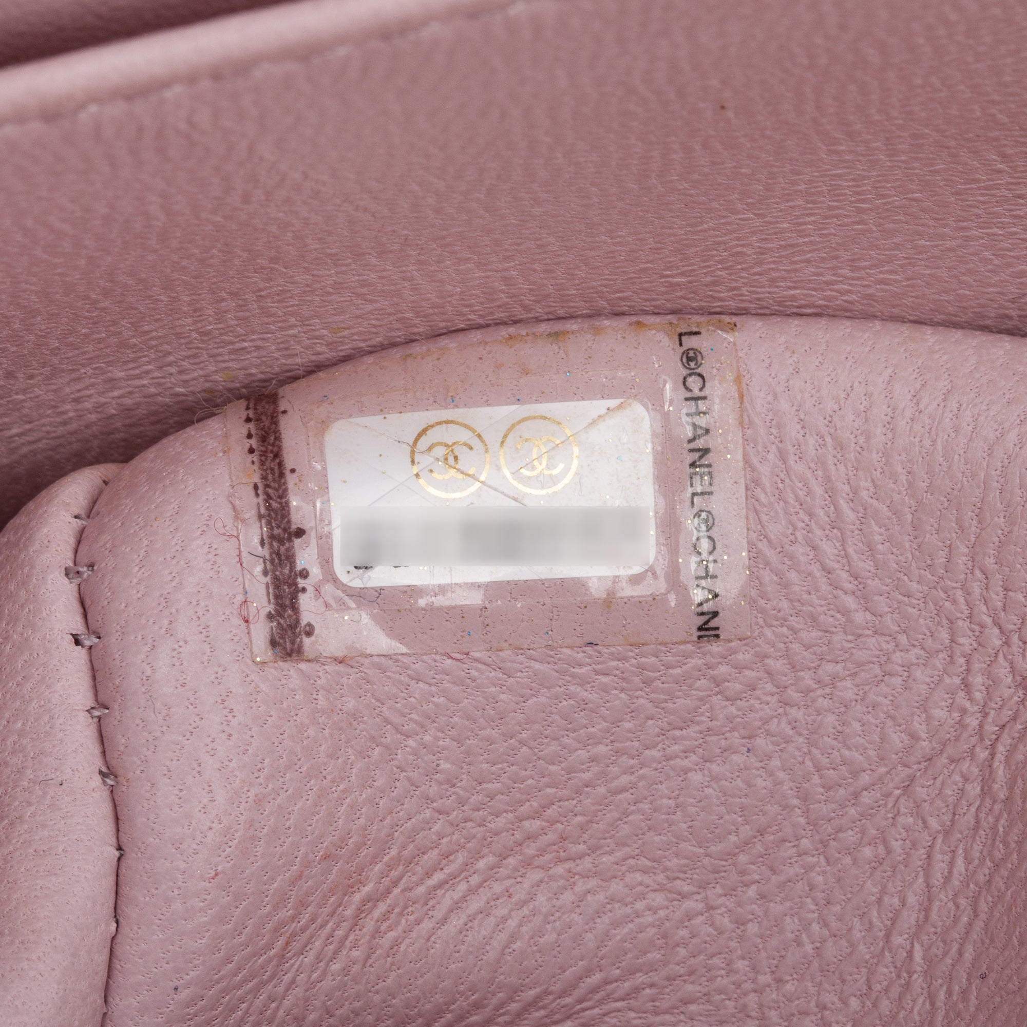 Chanel 2021 Pink Caviar Leather Medium Classic Double Classic Flap Bag