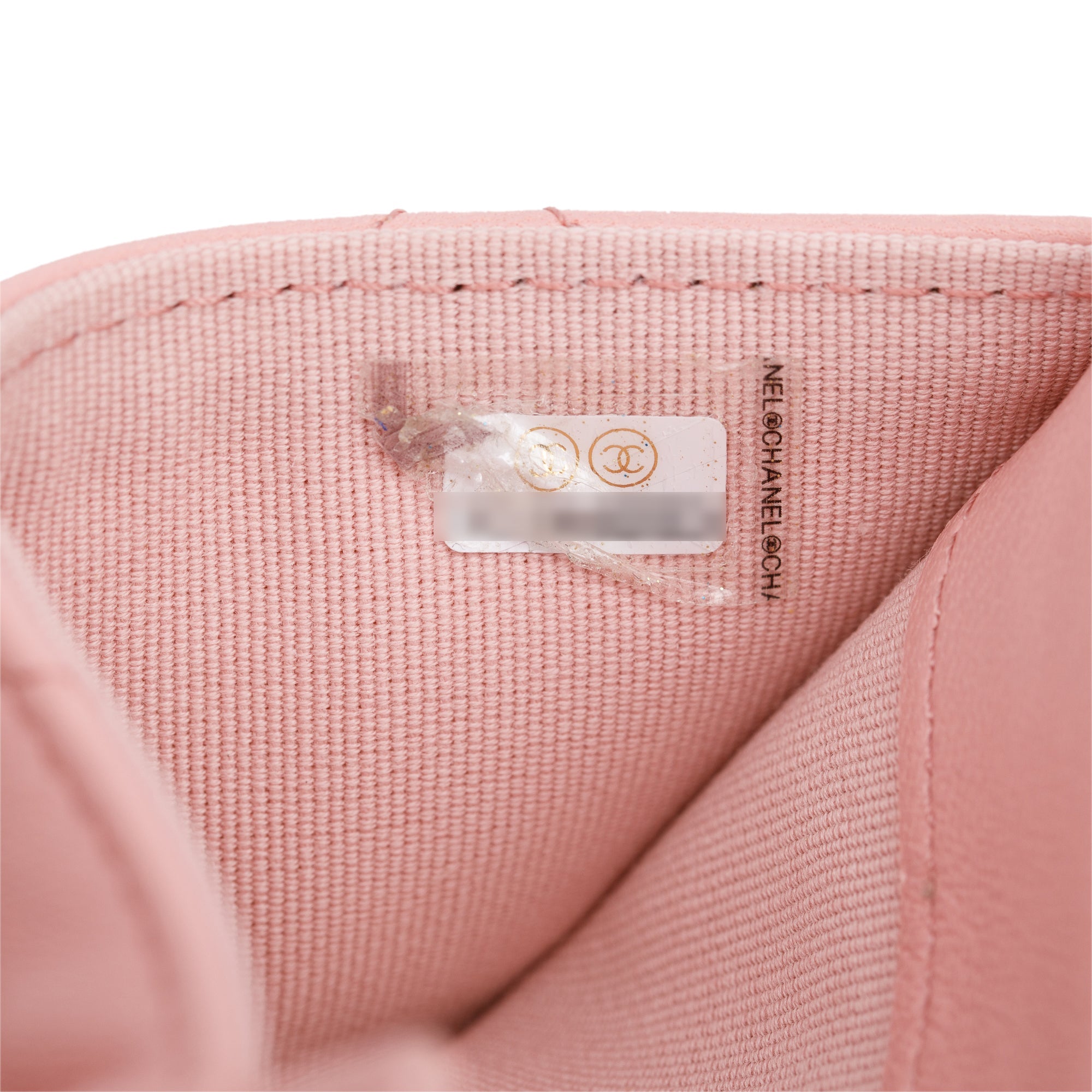 Chanel 2021 Pink Quilted Leather 19 Flap Wallet w/ Authenticity Card