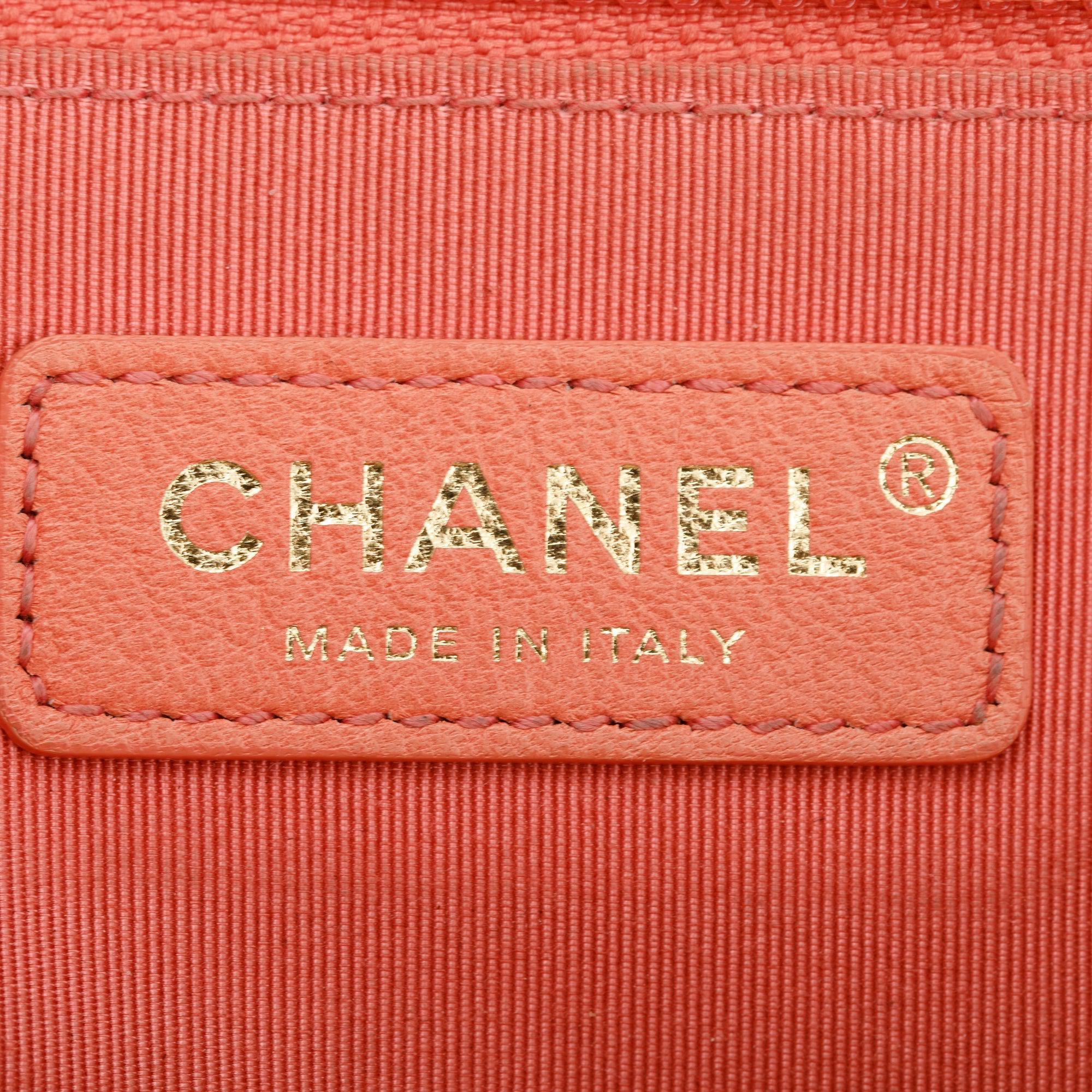 Chanel 2021 White Calfskin Leather Medium Logo Strap Flap Bag w/ Box, Authenticity Card & Receipt