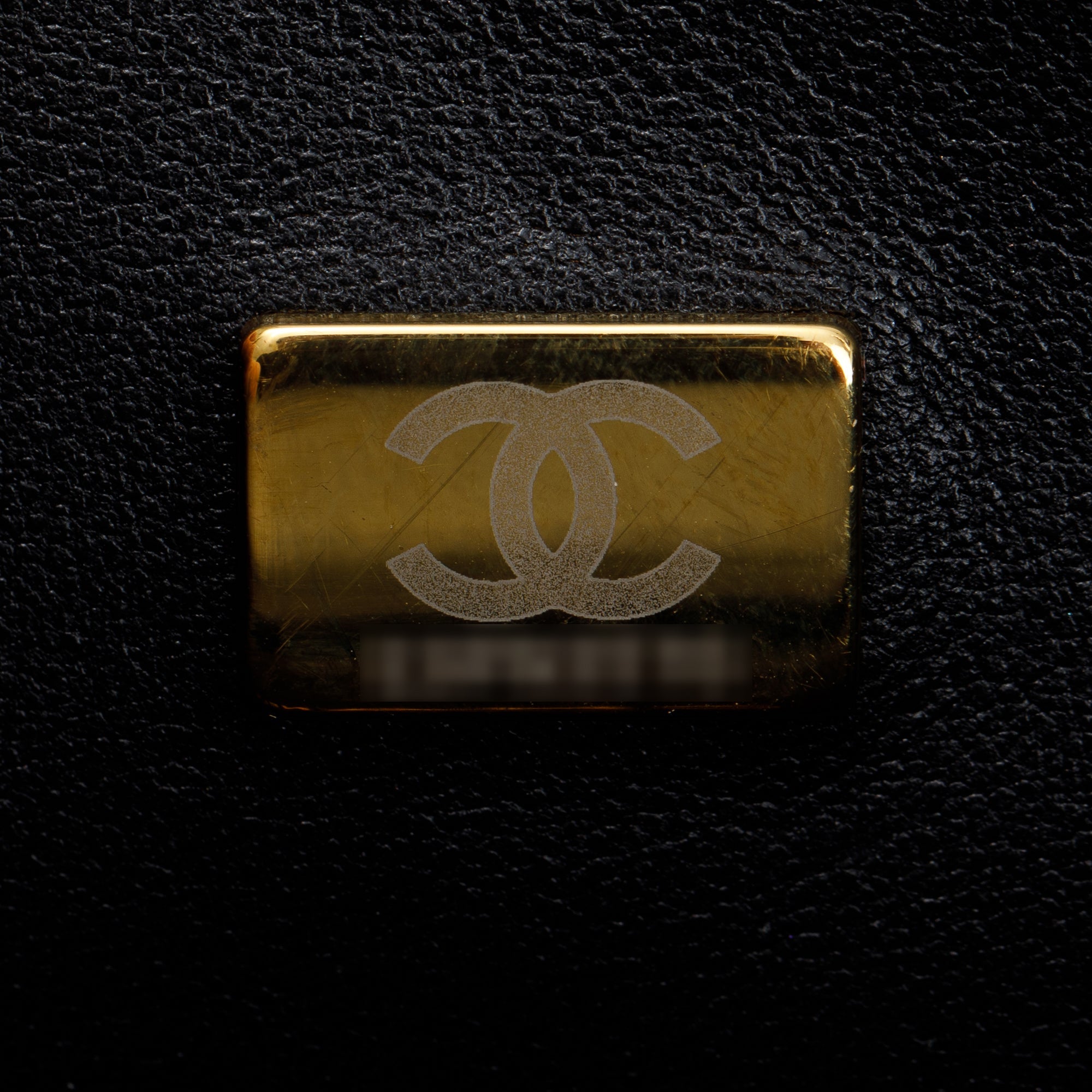 Chanel 2022 Black Caviar Leather Small Boy Bag