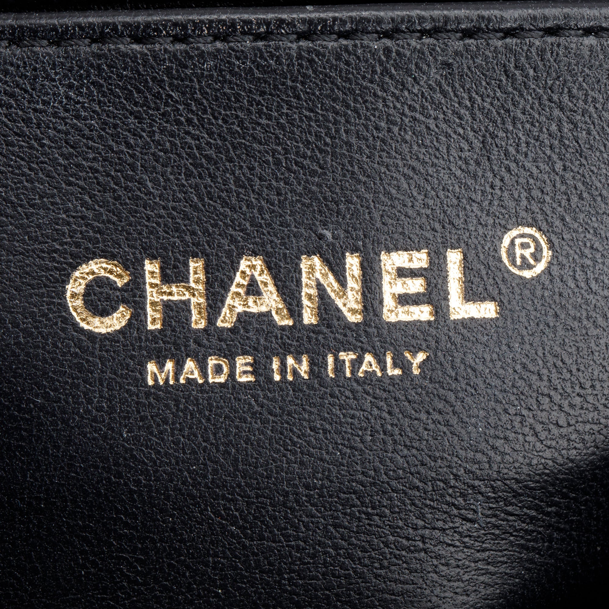 Chanel 2022 Black Caviar Leather Small Boy Bag