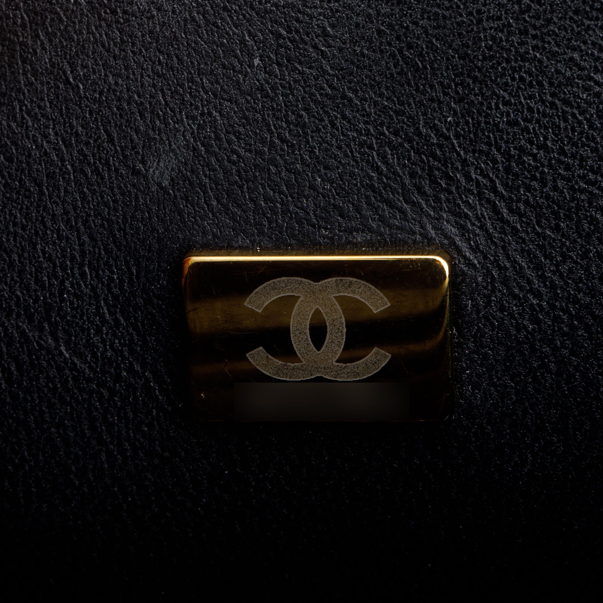 Chanel 2022 Black Caviar Leather Small Boy Bag