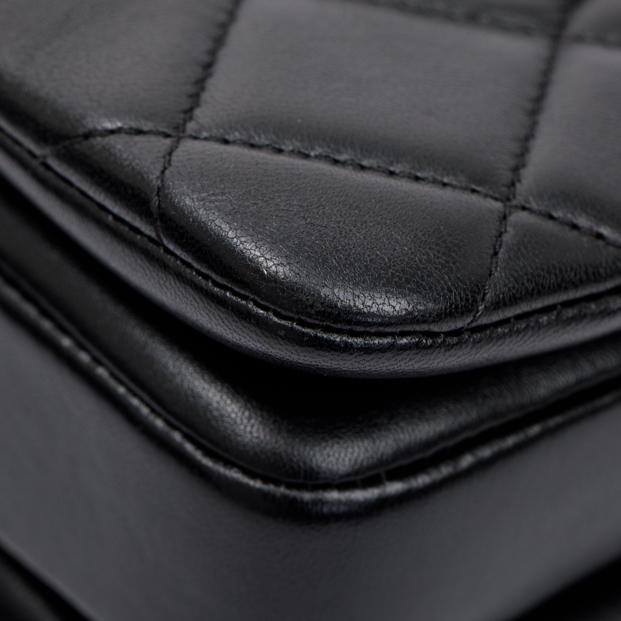 Chanel 2022 Black Lambskin Trendy CC Small Top Handle Flap Bag w/ Box & Receipt