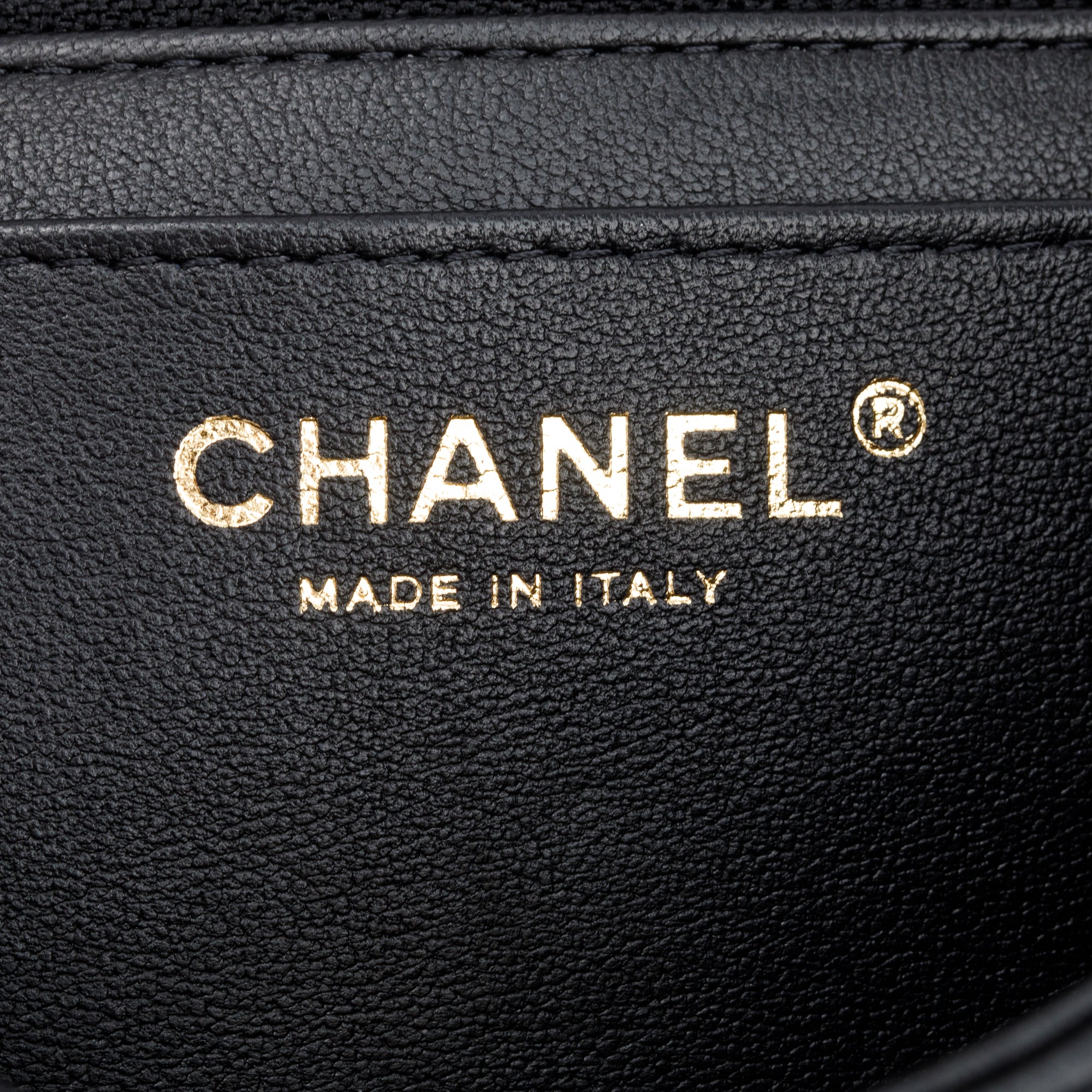 Chanel 2022 Black Quilted Calfskin Leather Classic Square Mini Flap Bag w/ Box & Receipt